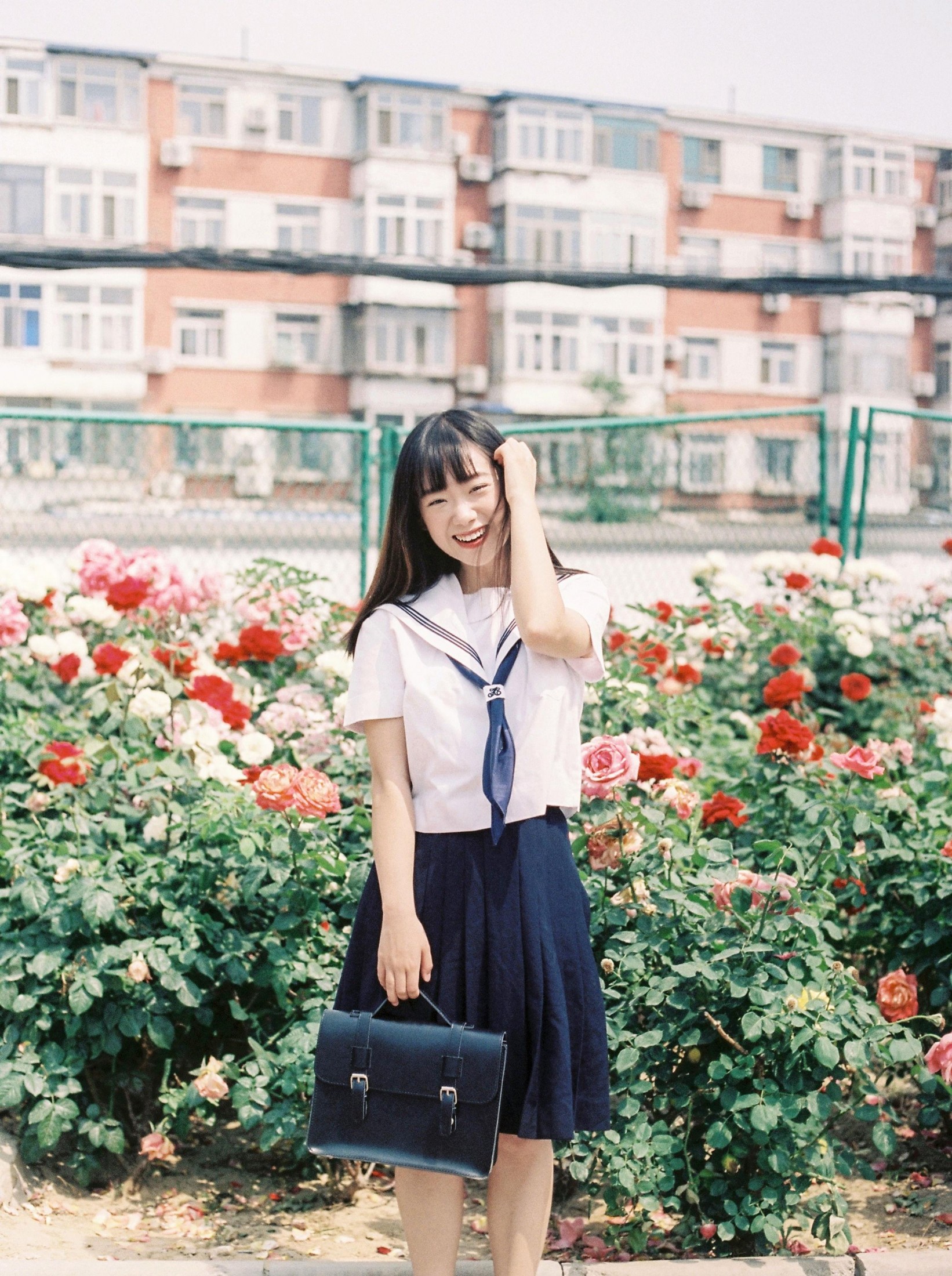 图片[2] - 百变兔小樱 - 《花和制服少女》[13P] - 机器猫次元 - 机器猫次元