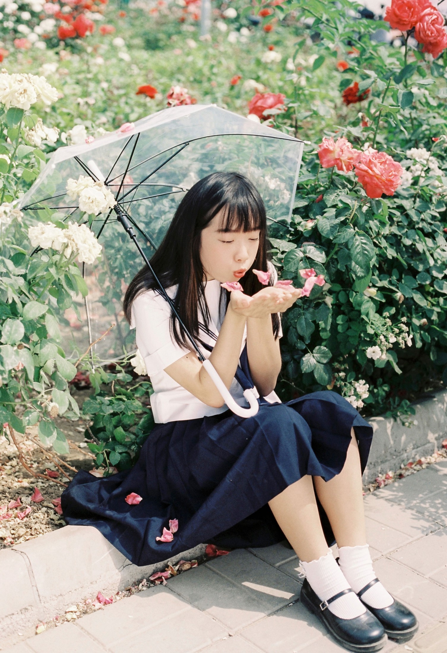 图片[4] - 百变兔小樱 - 《花和制服少女》[13P] - 机器猫次元 - 机器猫次元