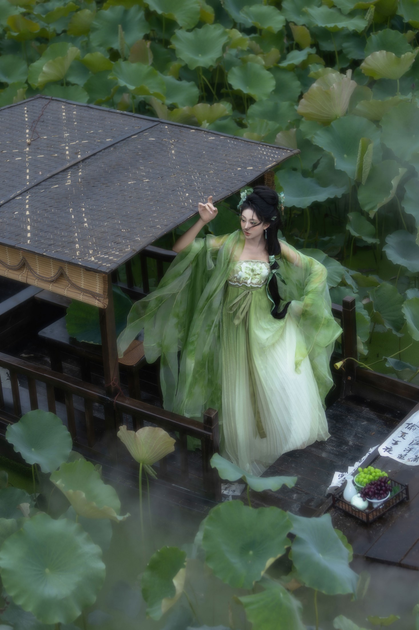 图片[5] - 落雨清玲 - 《荷 • 绿》[13P] - 机器猫次元 - 机器猫次元
