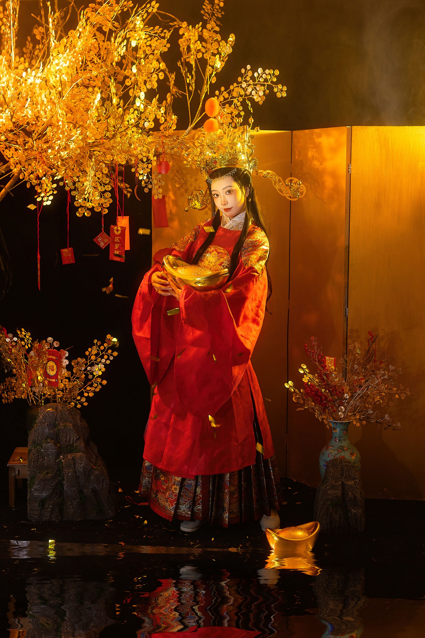图片[1] - 落雨清玲 - 《新年 • 恭喜发财》[12P] - 机器猫次元 - 机器猫次元