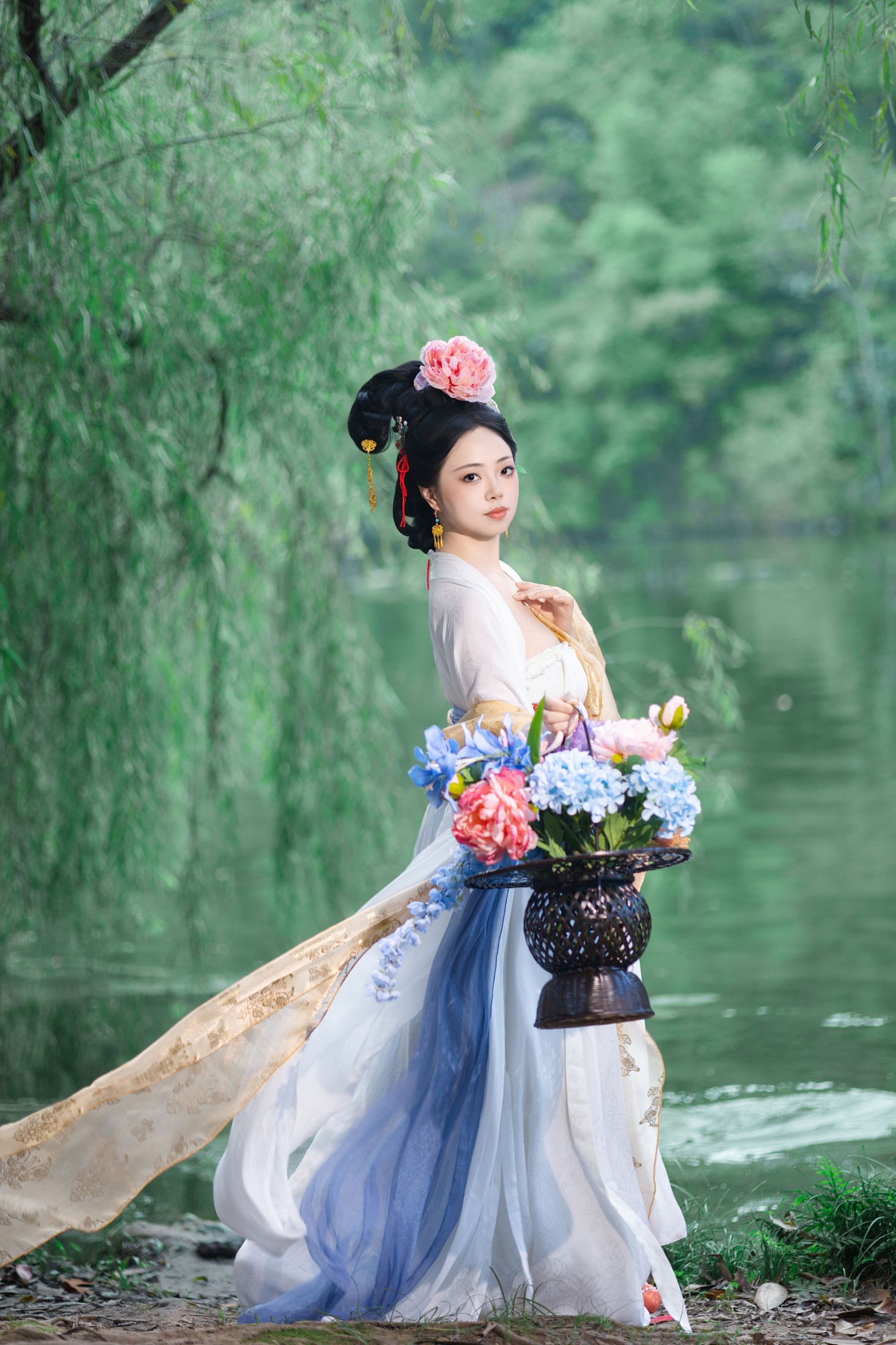 图片[1] - - 《白伯骅仕女图仿妆》[12P] - 机器猫次元 - 机器猫次元