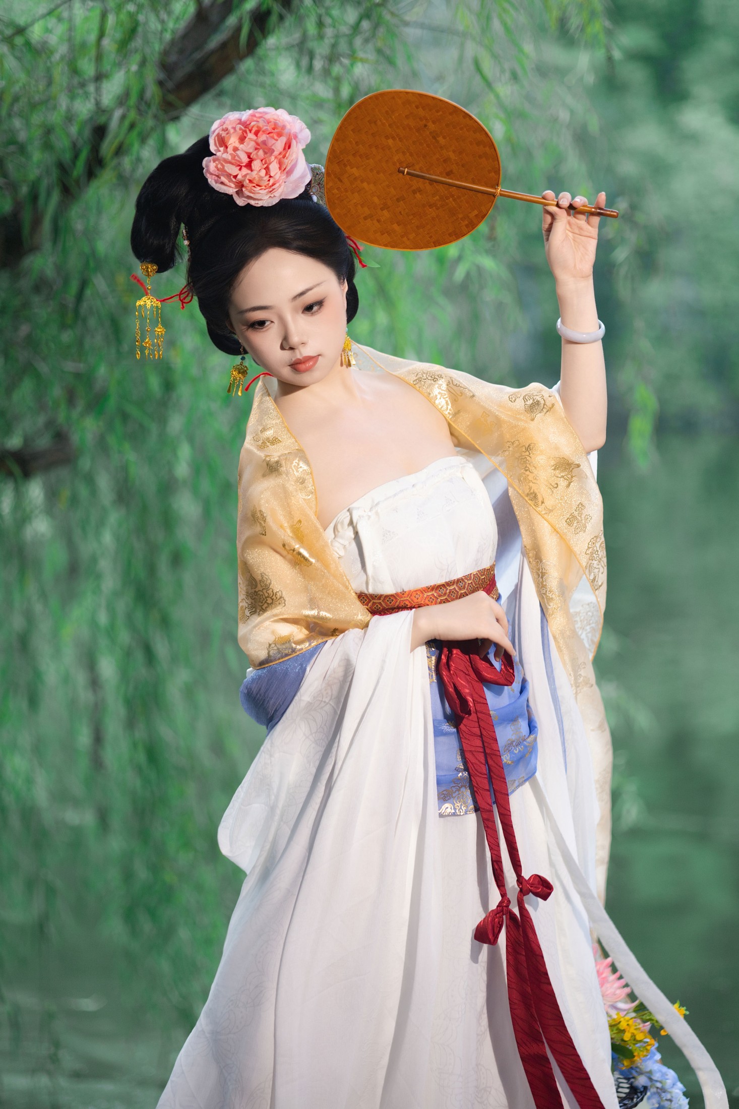 图片[8] - - 《白伯骅仕女图仿妆》[12P] - 机器猫次元 - 机器猫次元