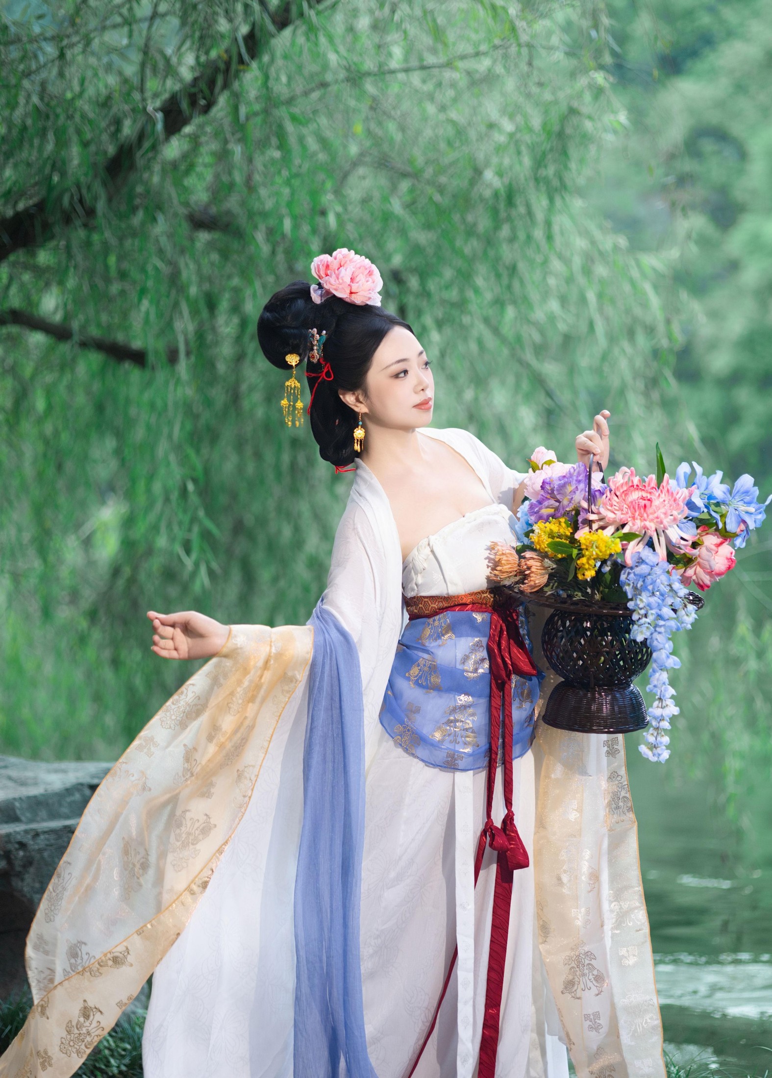 图片[2] - - 《白伯骅仕女图仿妆》[12P] - 机器猫次元 - 机器猫次元
