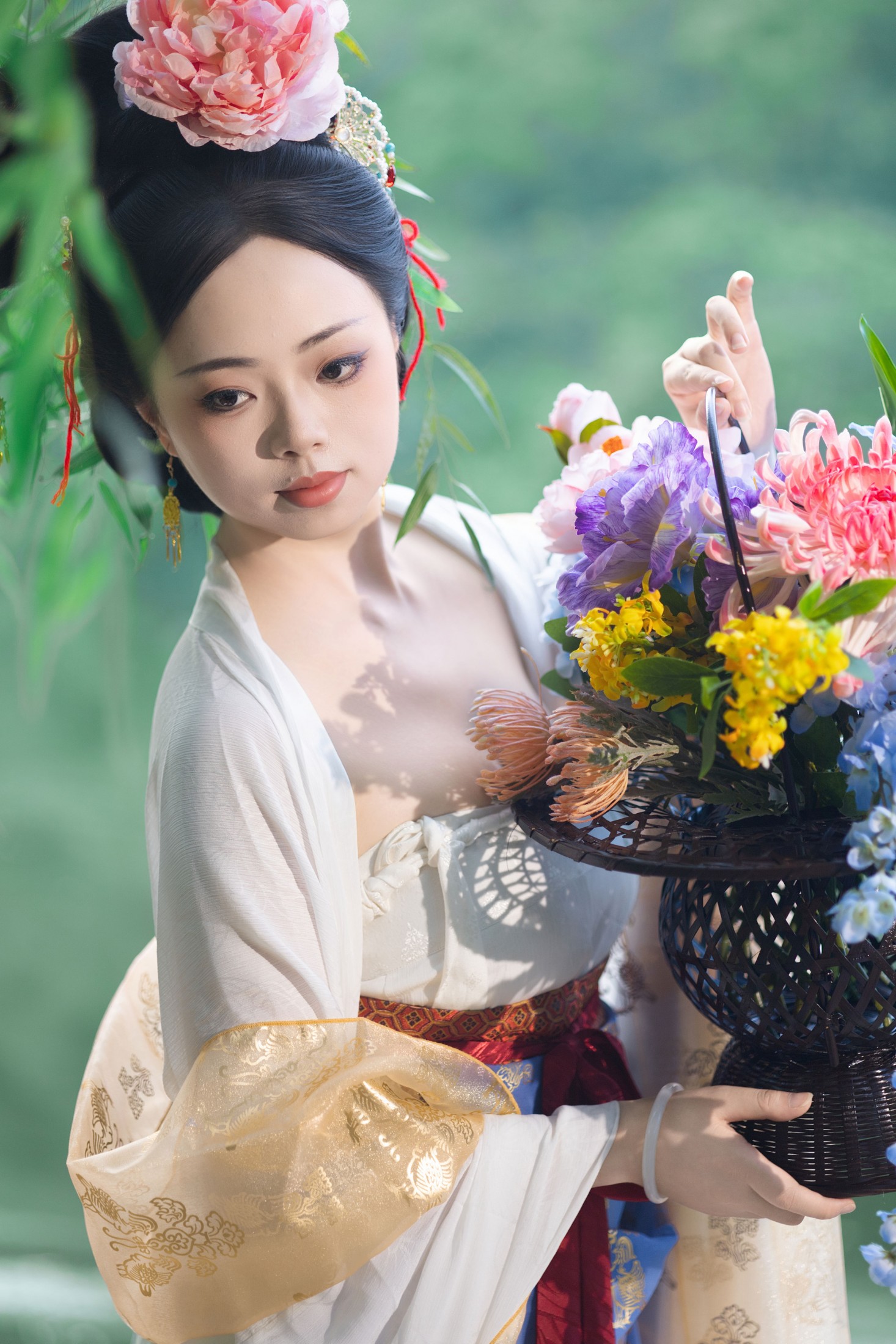 图片[5] - - 《白伯骅仕女图仿妆》[12P] - 机器猫次元 - 机器猫次元