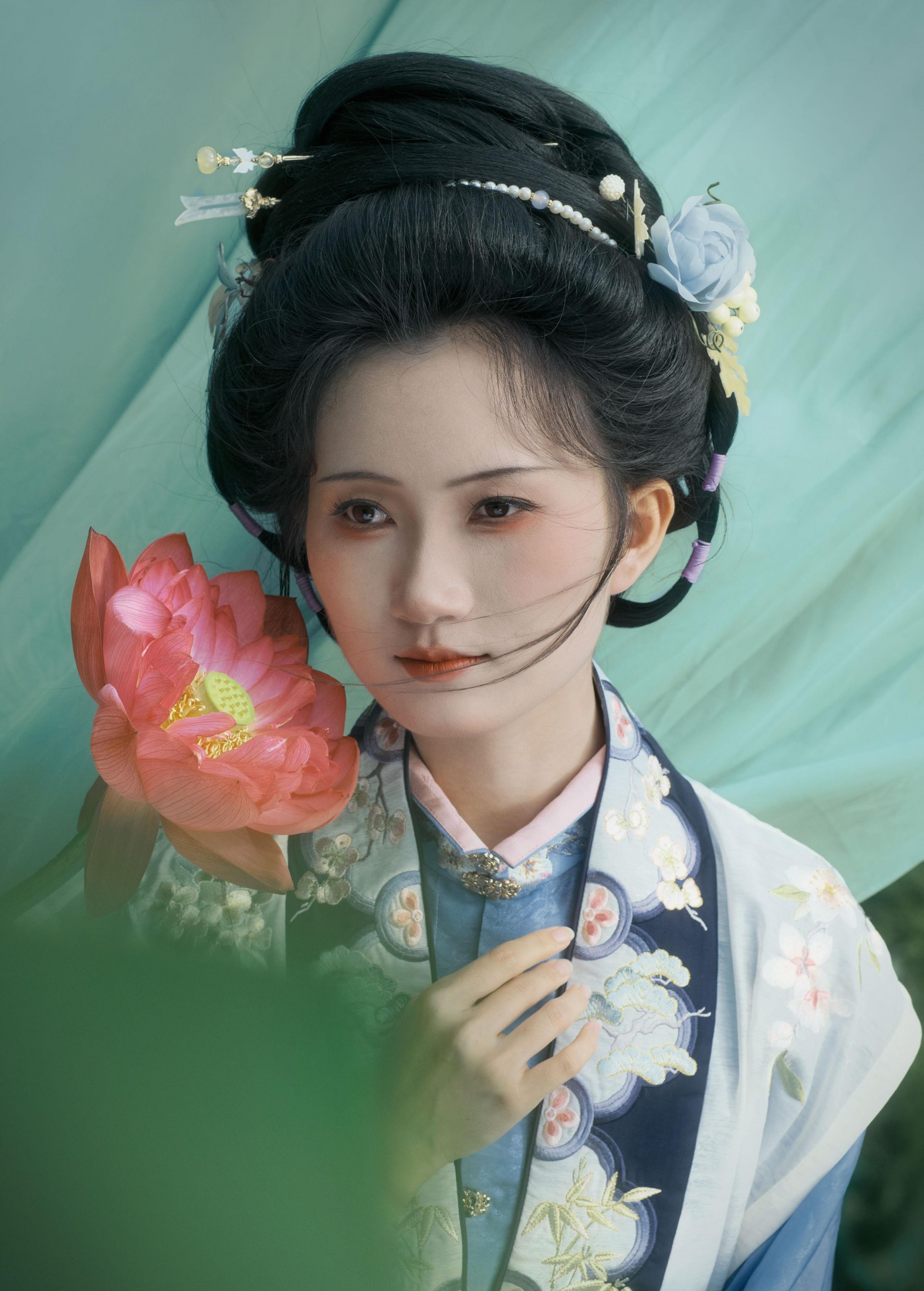 图片[2] - 《风吻荷梢时，听见了莲的低语》[9P] - 机器猫次元 - 机器猫次元