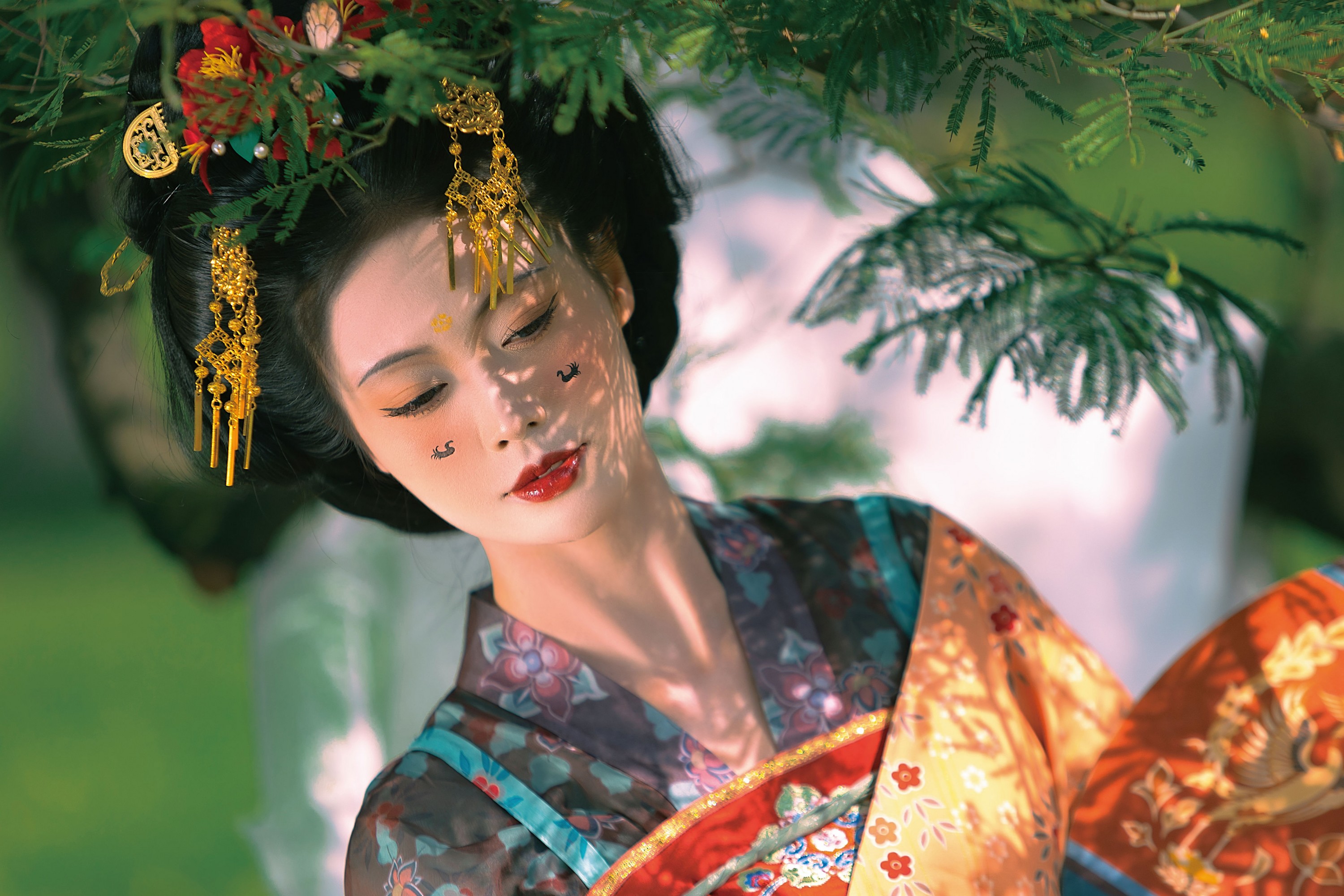 图片[5] - 拂雪ins - 《唐 • 绿》[12P] - 机器猫次元 - 机器猫次元