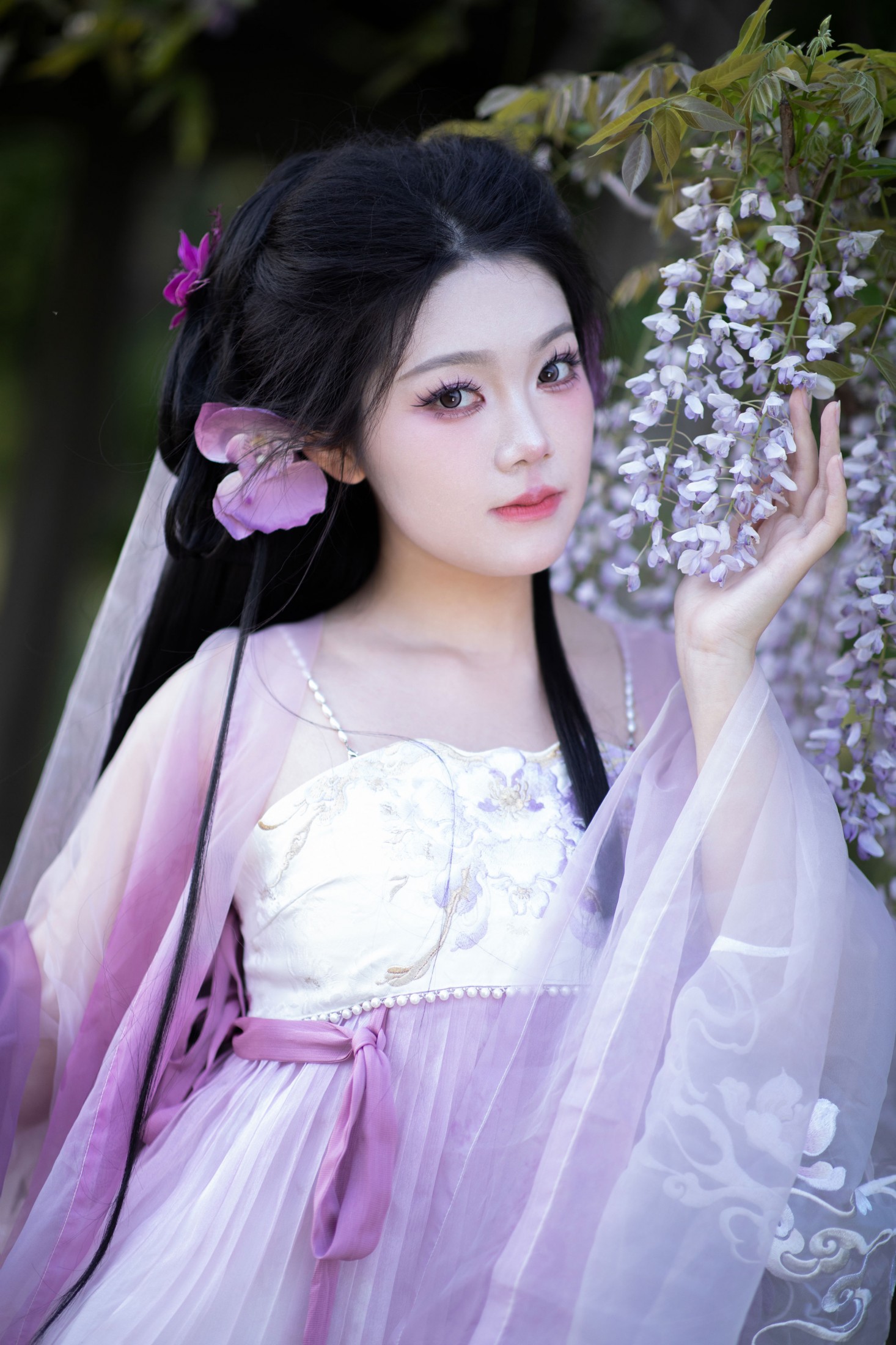 图片[3] - 绒绒栗栗 - 《紫藤挂云木》[9P] - 机器猫次元 - 机器猫次元