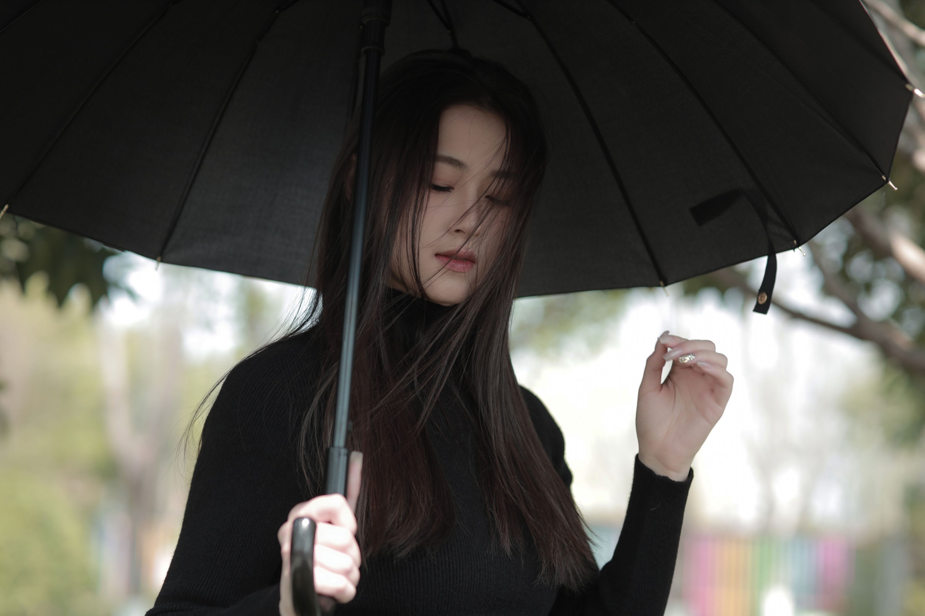 图片[1] - 予晗 - 《黑色心事》[30P] - 机器猫次元 - 机器猫次元