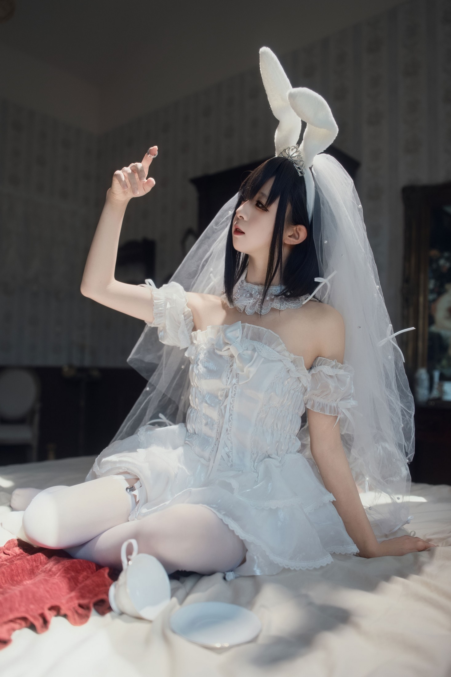 图片[5] - 朱朱大人 - 《白色婚纱》[32P] - 机器猫次元 - 机器猫次元
