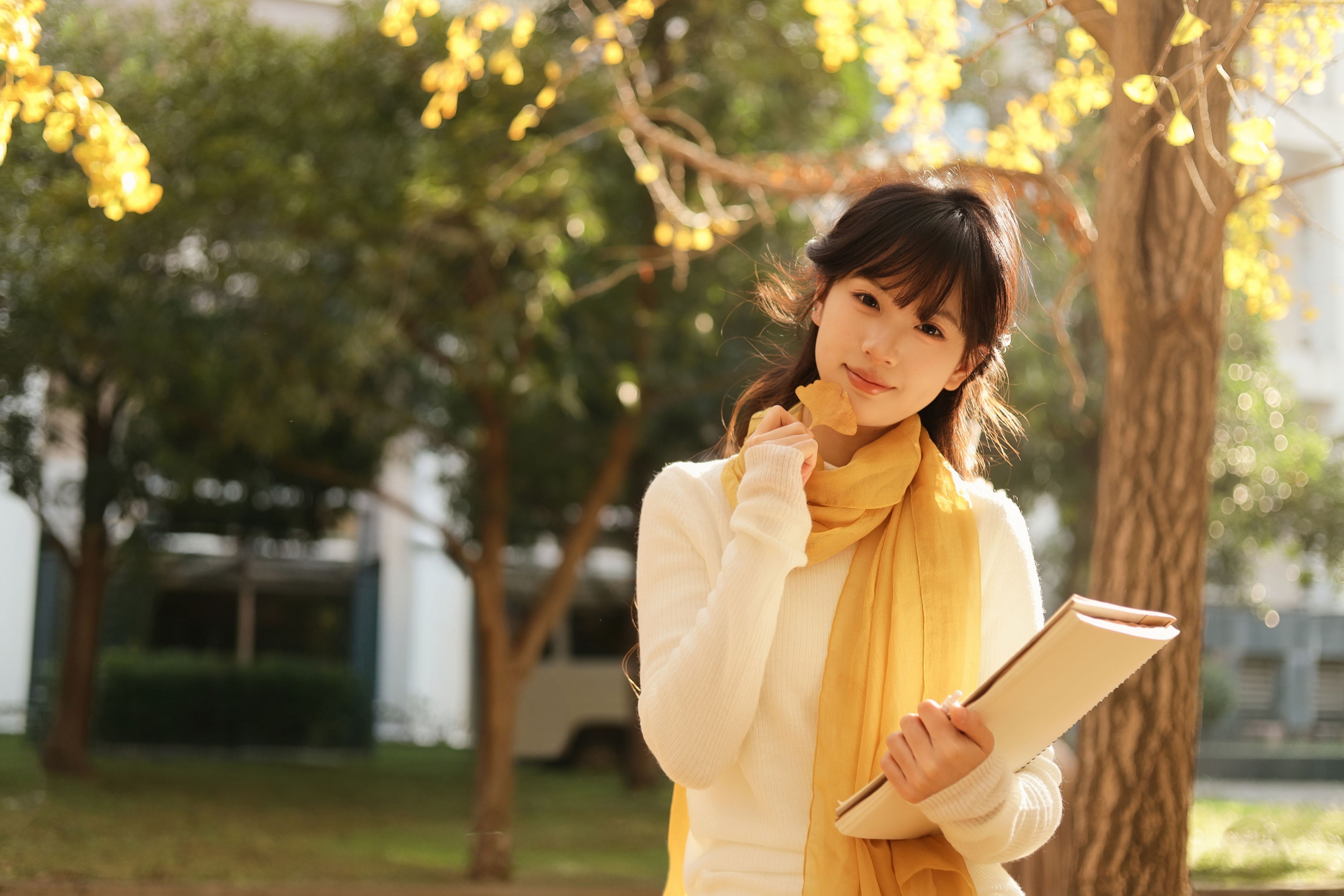 图片[1] - 苗苗 - 《秋日银杏》[20P] - 机器猫次元 - 机器猫次元