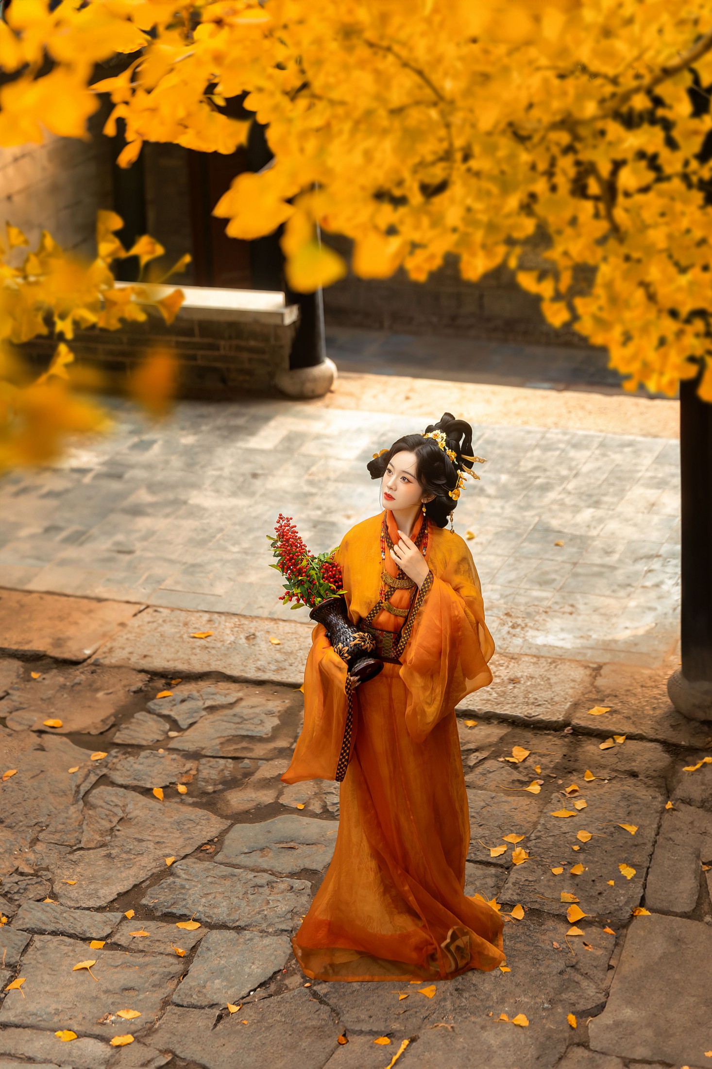 图片[1] - 《“风吹一片叶，万物已惊秋”》[9P] - 机器猫次元 - 机器猫次元
