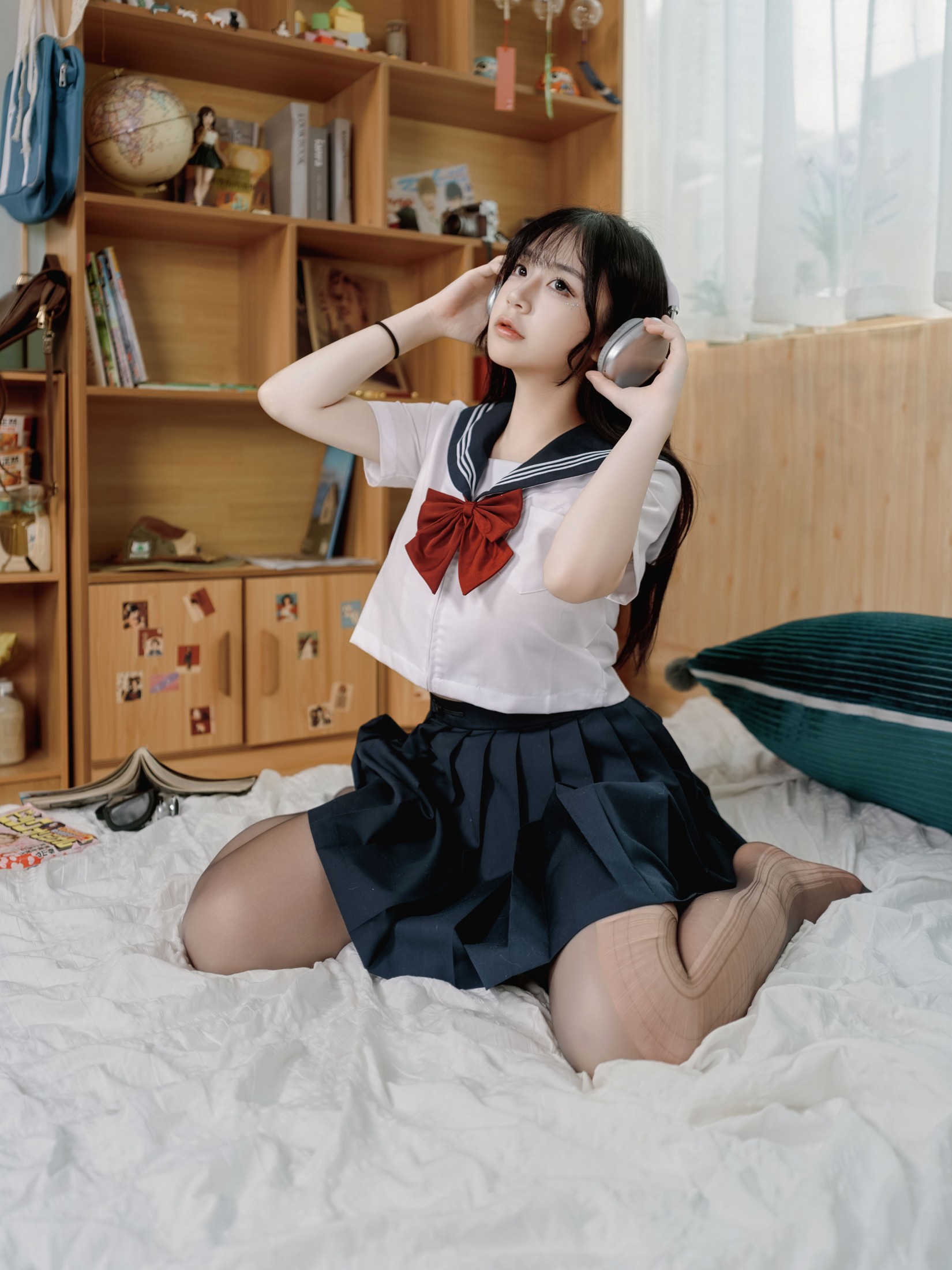 图片[1] - 一元同学Jodie - 《JK妹子的室内生活》[25P] - 机器猫次元 - 机器猫次元