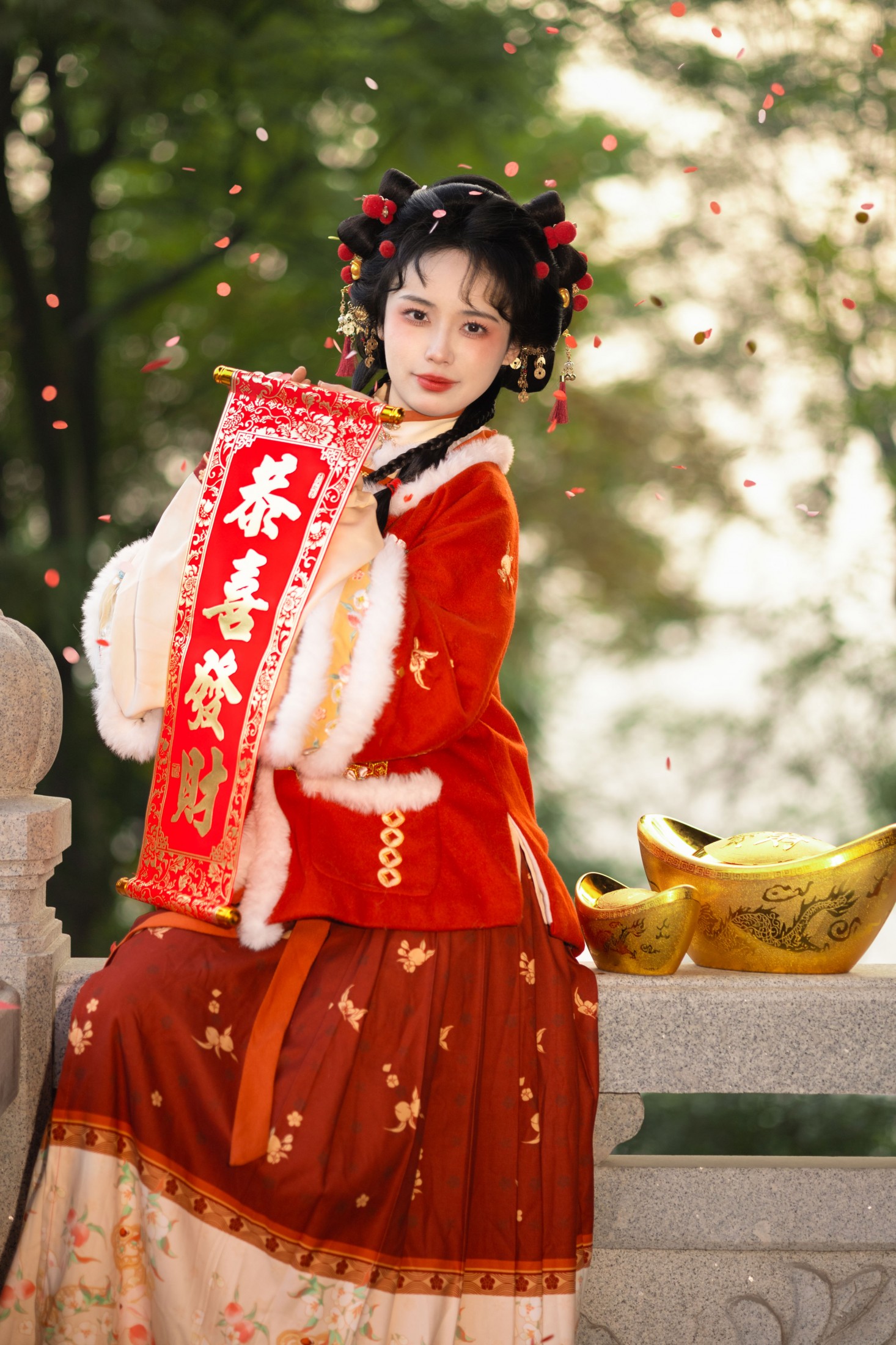 图片[1] - 《福运“金”喜，新春快乐》[12P] - 机器猫次元 - 机器猫次元