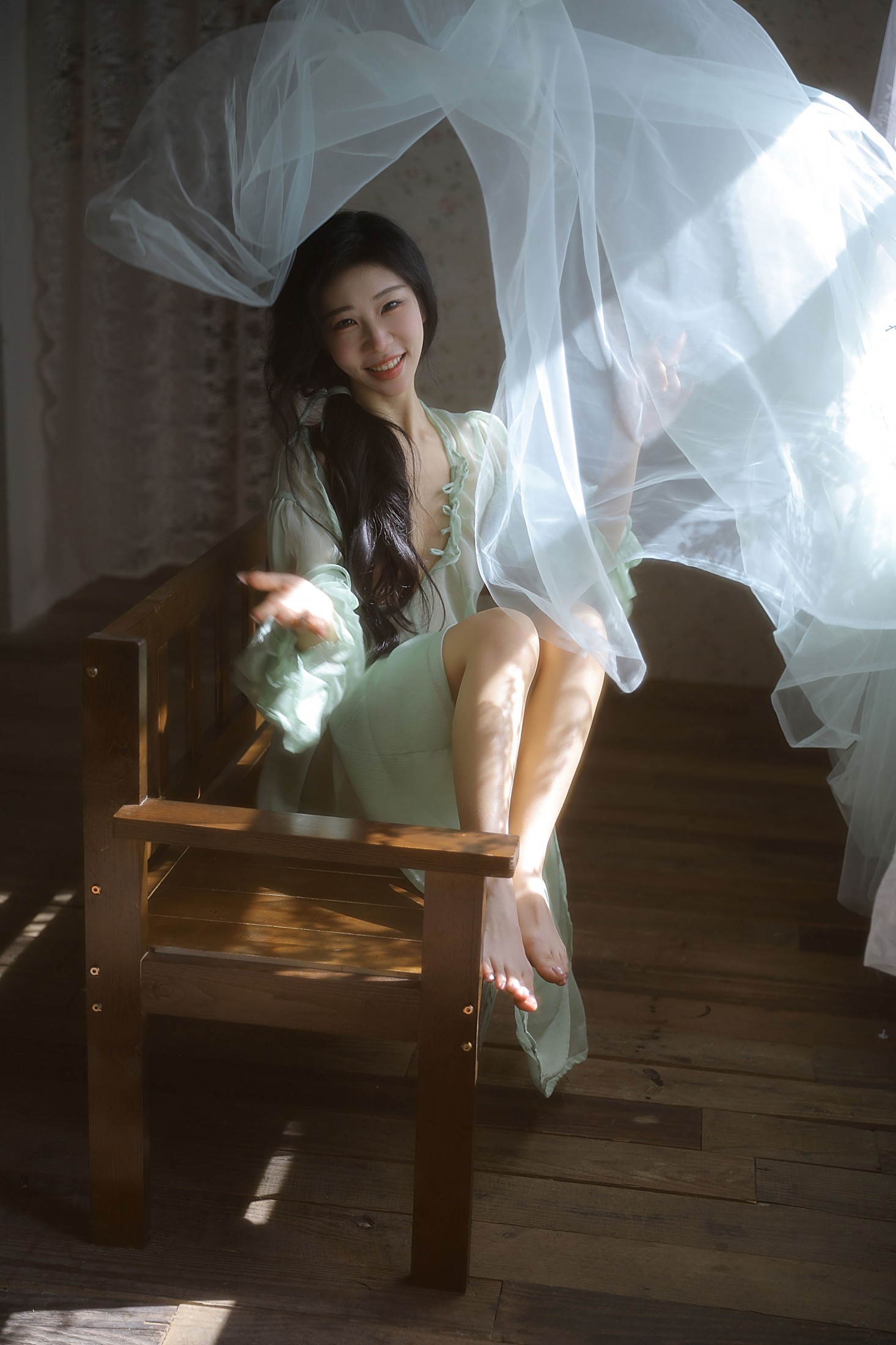图片[8] - 野生模特园子 - 《绿影》[20P] - 机器猫次元 - 机器猫次元