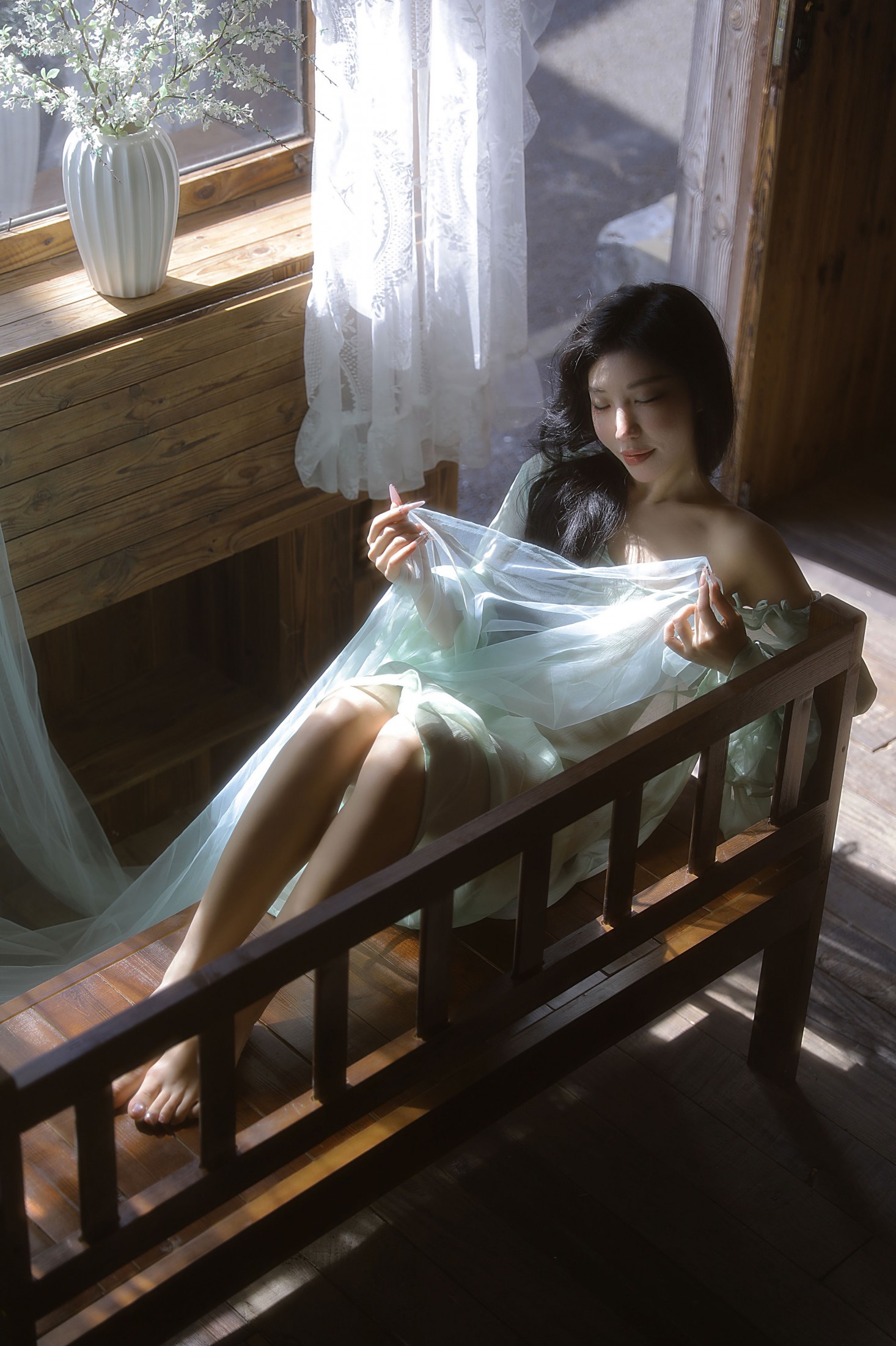 图片[4] - 野生模特园子 - 《绿影》[20P] - 机器猫次元 - 机器猫次元