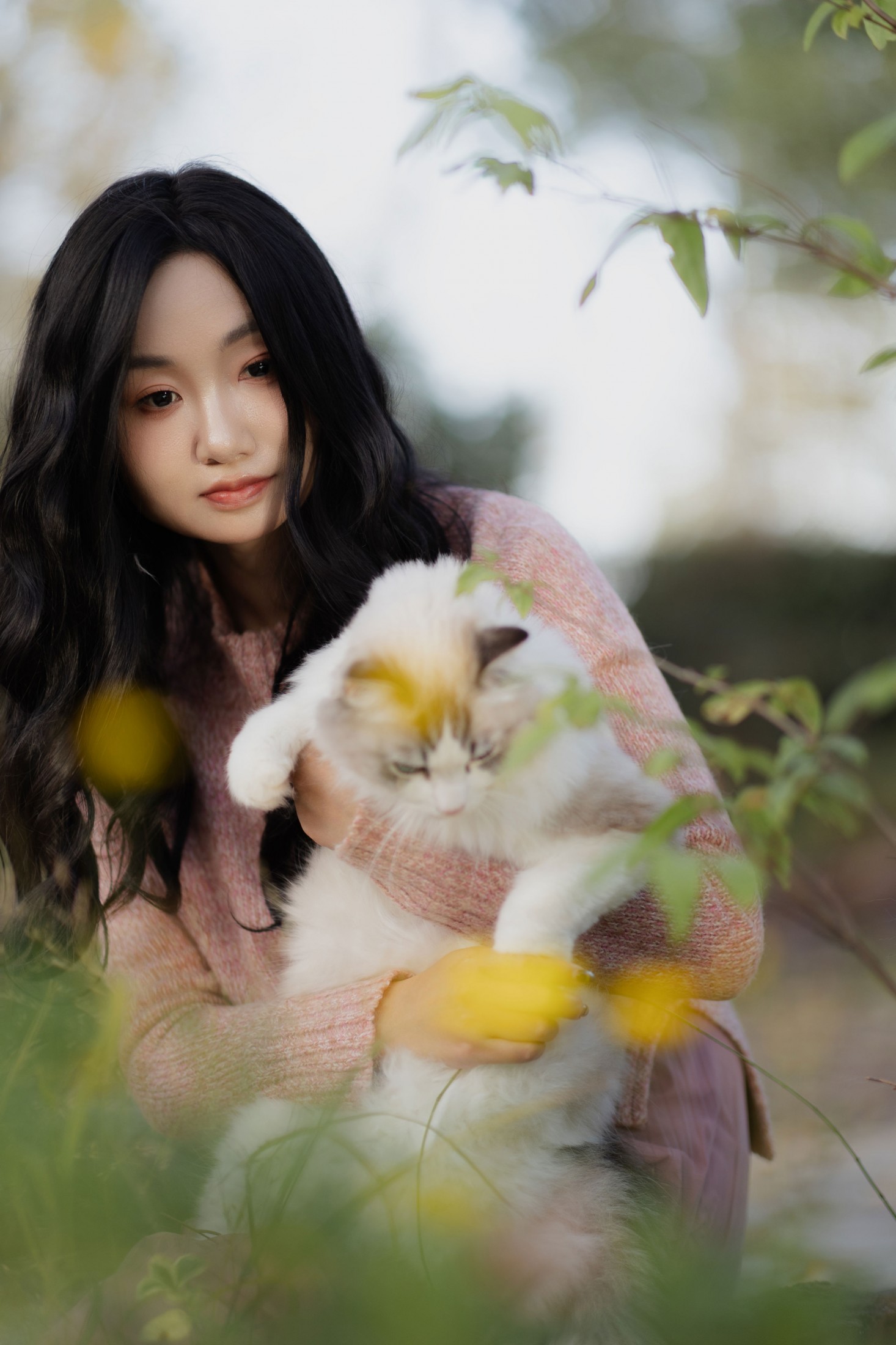 图片[8] - 素光 - 《少女与猫》[35P] - 机器猫次元 - 机器猫次元