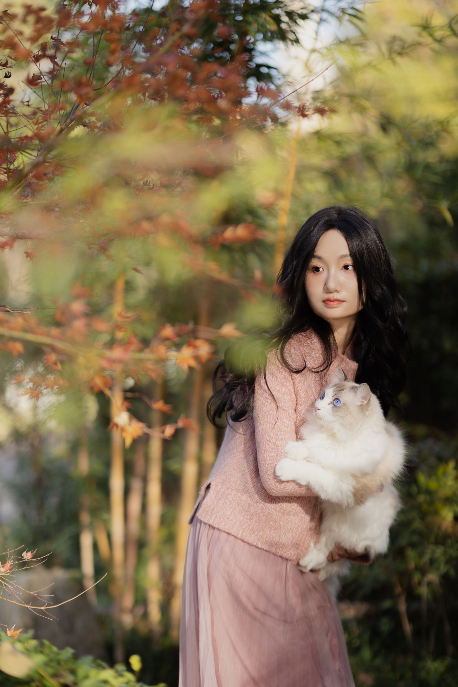 图片[3] - 素光 - 《少女与猫》[35P] - 机器猫次元 - 机器猫次元