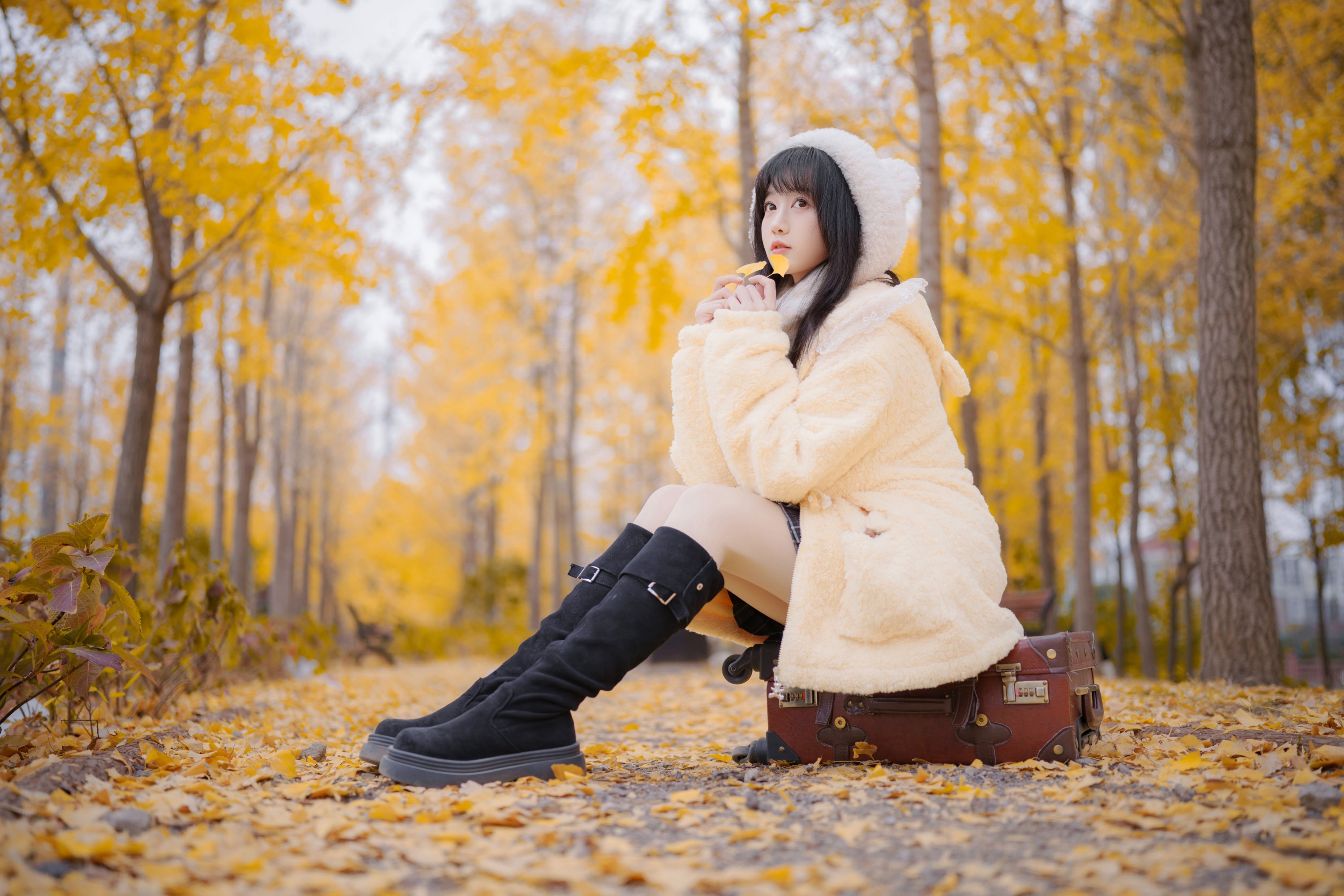 图片[6] - 麻瓜社畜小圆 - 《银杏漫步》[33P] - 机器猫次元 - 机器猫次元