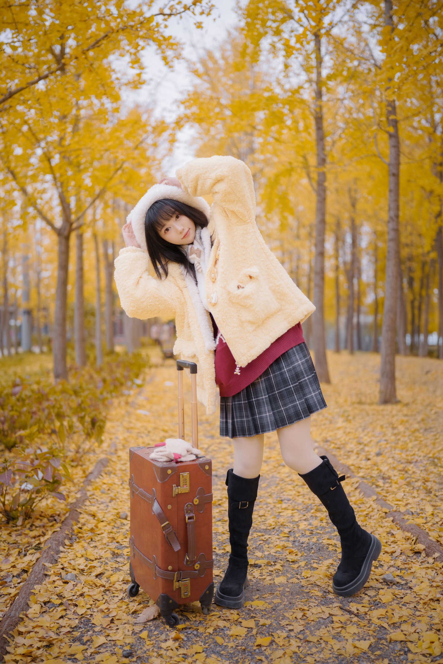 图片[3] - 麻瓜社畜小圆 - 《银杏漫步》[33P] - 机器猫次元 - 机器猫次元