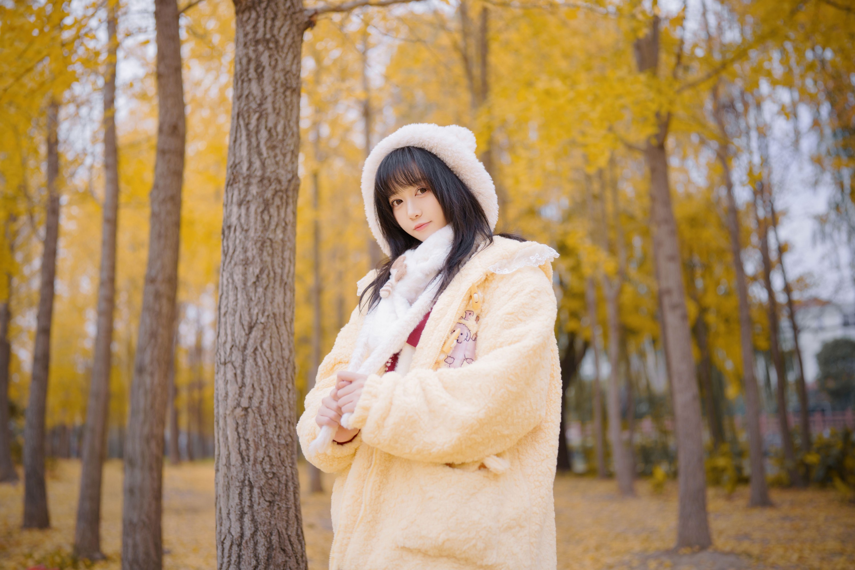 图片[1] - 麻瓜社畜小圆 - 《银杏漫步》[33P] - 机器猫次元 - 机器猫次元