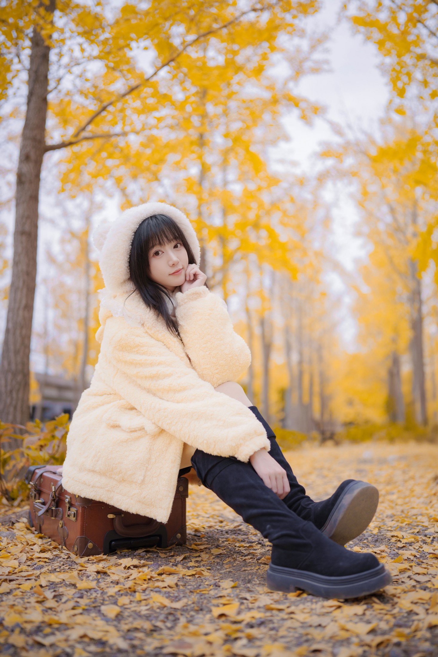 图片[5] - 麻瓜社畜小圆 - 《银杏漫步》[33P] - 机器猫次元 - 机器猫次元