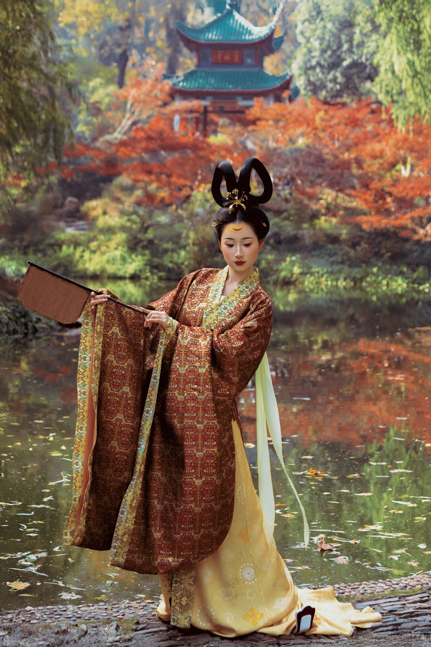 图片[1] - 芊苓 - 《秋游爱晚亭》[36P] - 机器猫次元 - 机器猫次元