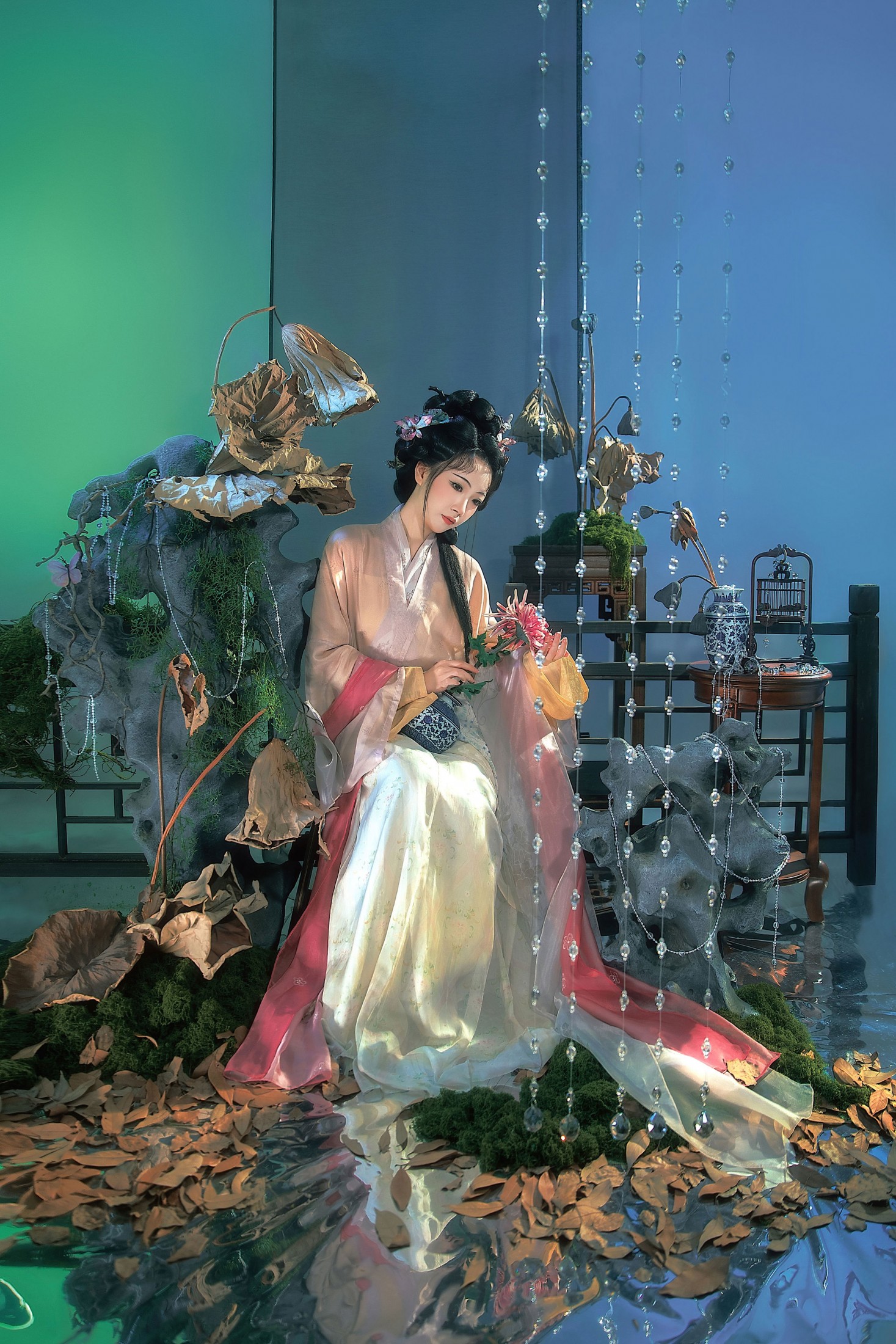 图片[1] - 赵噗噗 - 《枯荷｜烟里抱秋霜》[12P] - 机器猫次元 - 机器猫次元
