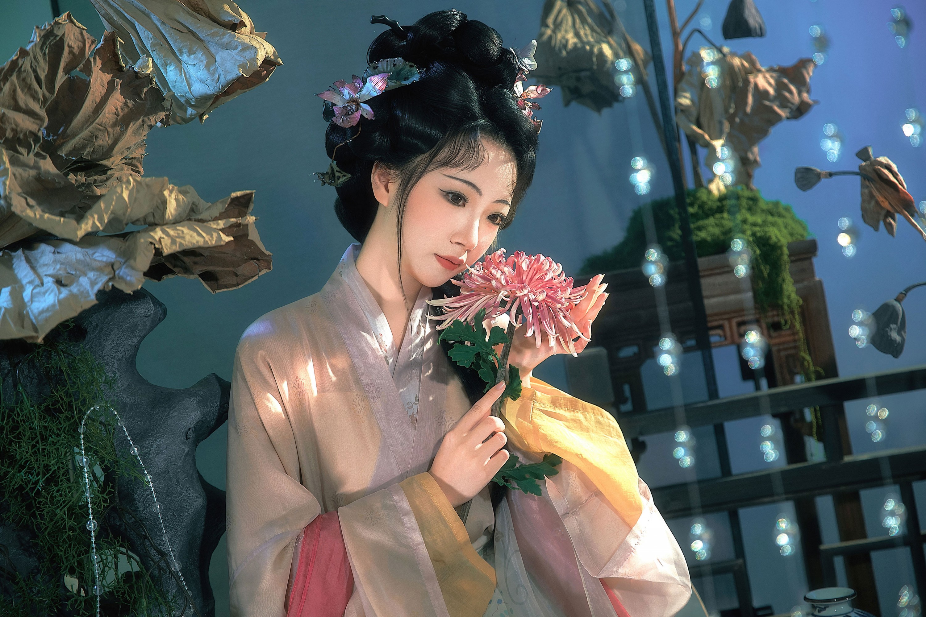 图片[2] - 赵噗噗 - 《枯荷｜烟里抱秋霜》[12P] - 机器猫次元 - 机器猫次元