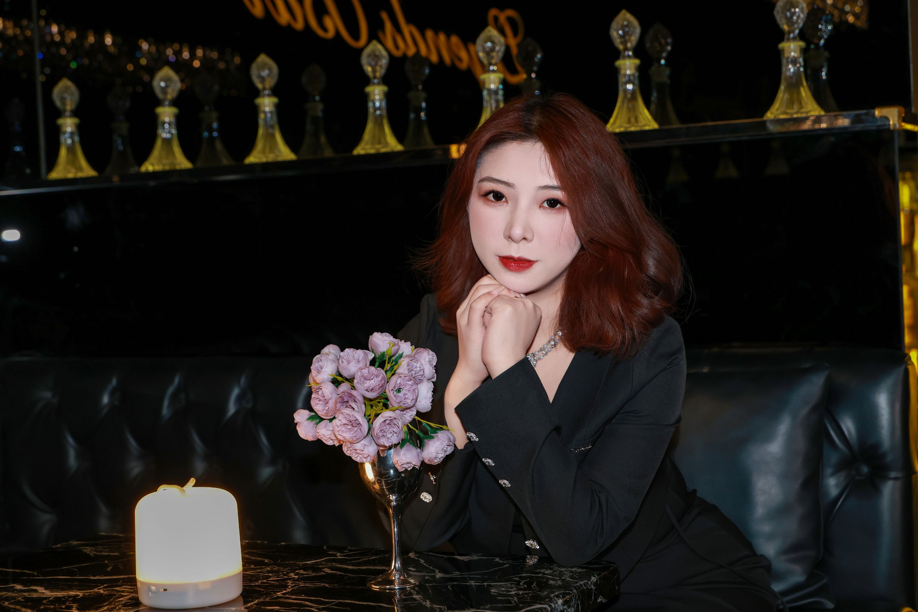 图片[3] - 《微醺优雅，高级，酒吧氛围感人像》[31P] - 机器猫次元 - 机器猫次元