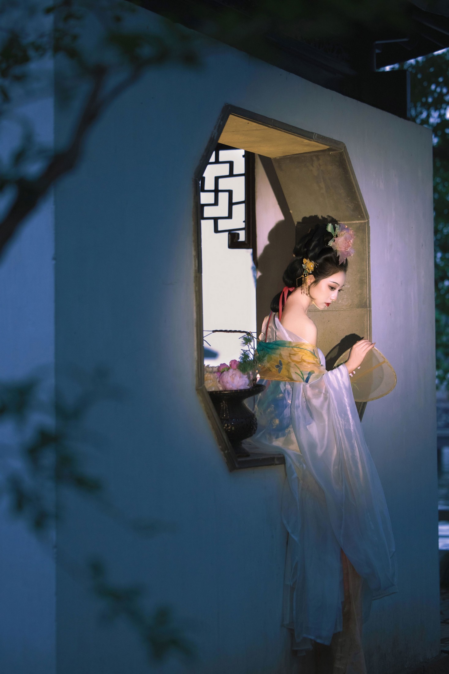 图片[8] - 九上天 - 《白伯骅仕女图》[12P] - 机器猫次元 - 机器猫次元