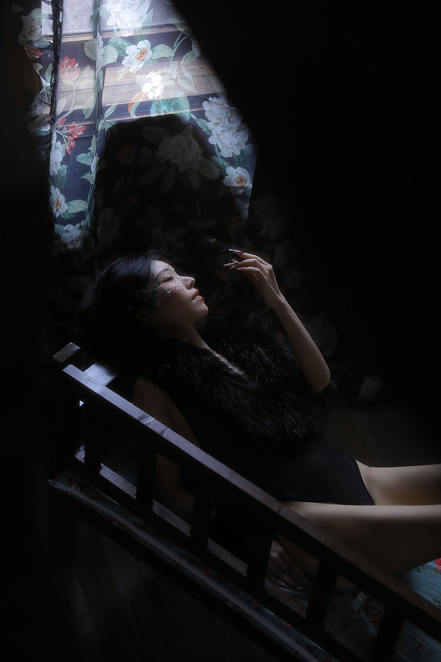 图片[1] - 野生模特园子 - 《黑蝶》[17P] - 机器猫次元 - 机器猫次元