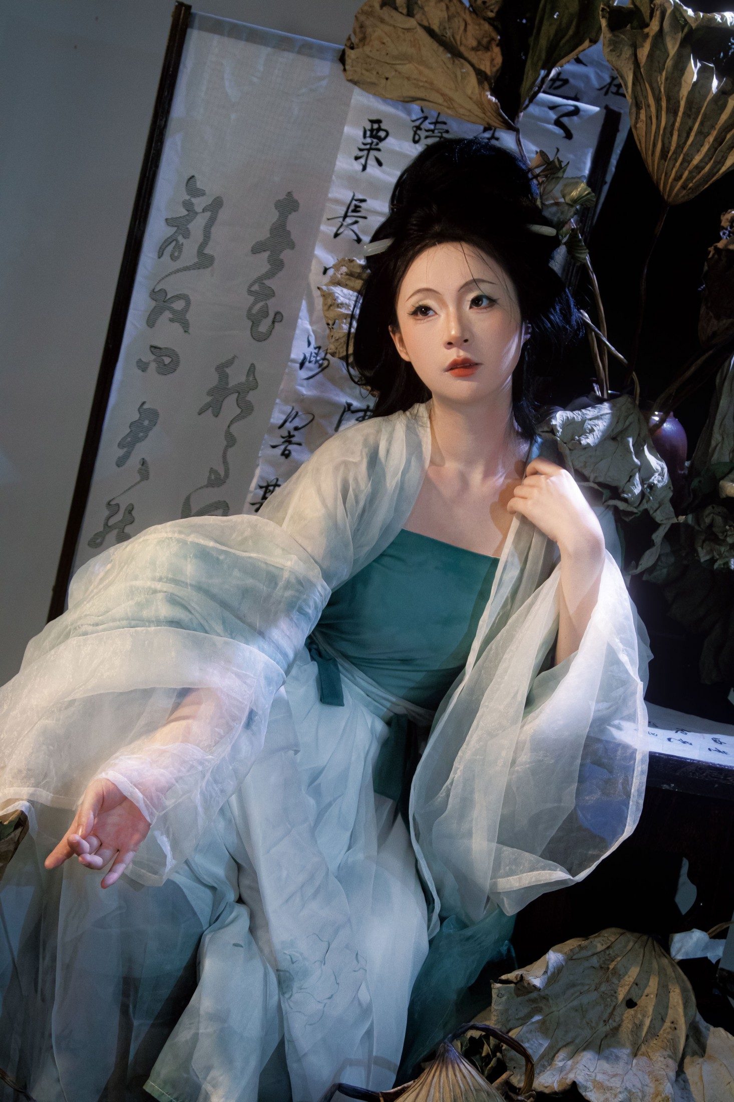 图片[3] - 蔸小黄鸡 - 《留得残荷听雨声》[10P] - 机器猫次元 - 机器猫次元