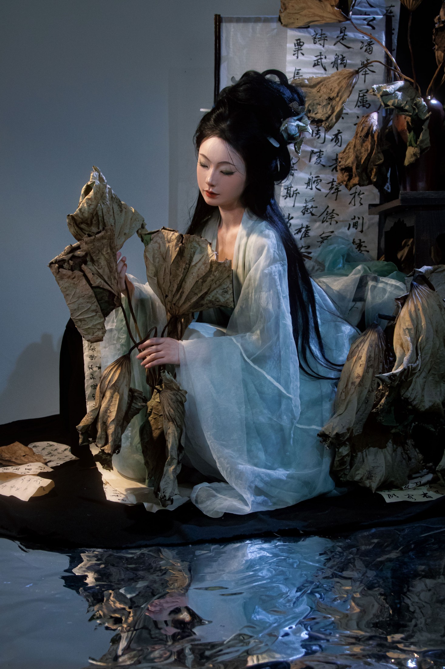 图片[5] - 蔸小黄鸡 - 《留得残荷听雨声》[10P] - 机器猫次元 - 机器猫次元