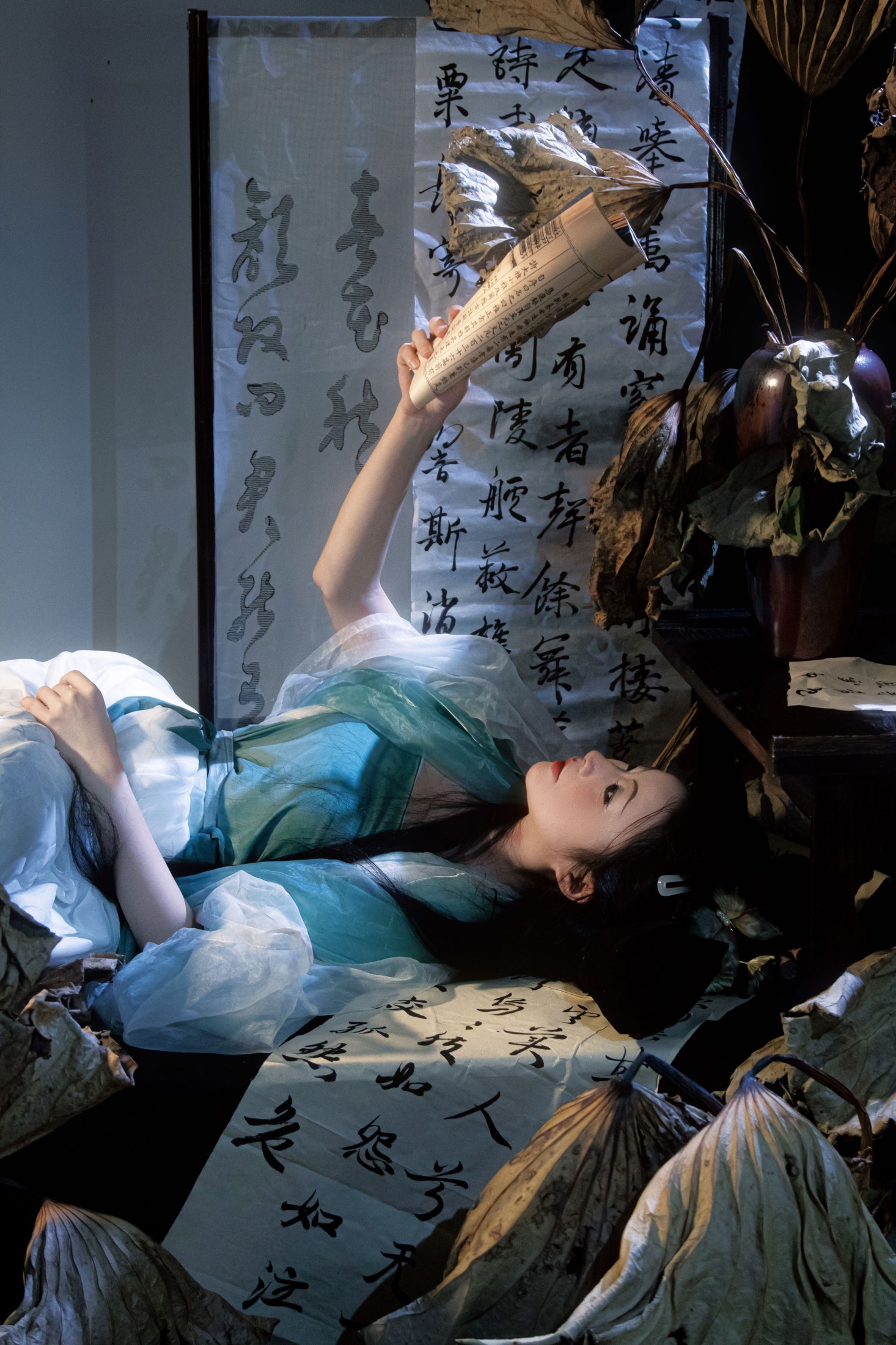 图片[2] - 蔸小黄鸡 - 《留得残荷听雨声》[10P] - 机器猫次元 - 机器猫次元