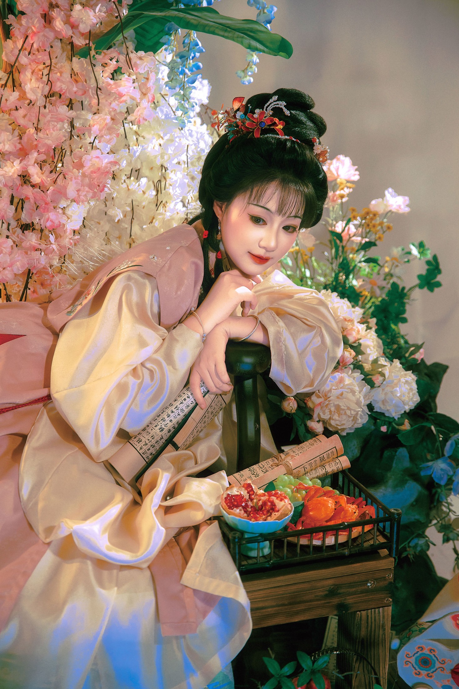 图片[1] - 赵噗噗 - 《繁花如锦觅安宁》[15P] - 机器猫次元 - 机器猫次元