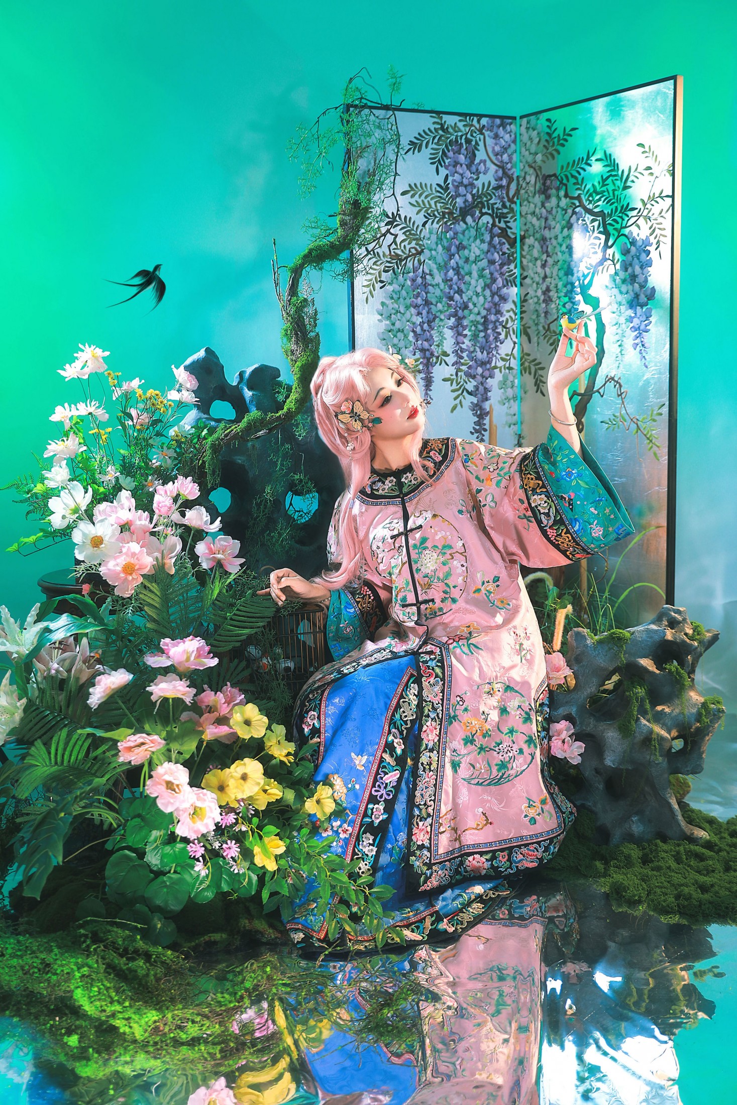 图片[1] - 赵噗噗 - 《粉粉清汉女》[10P] - 机器猫次元 - 机器猫次元