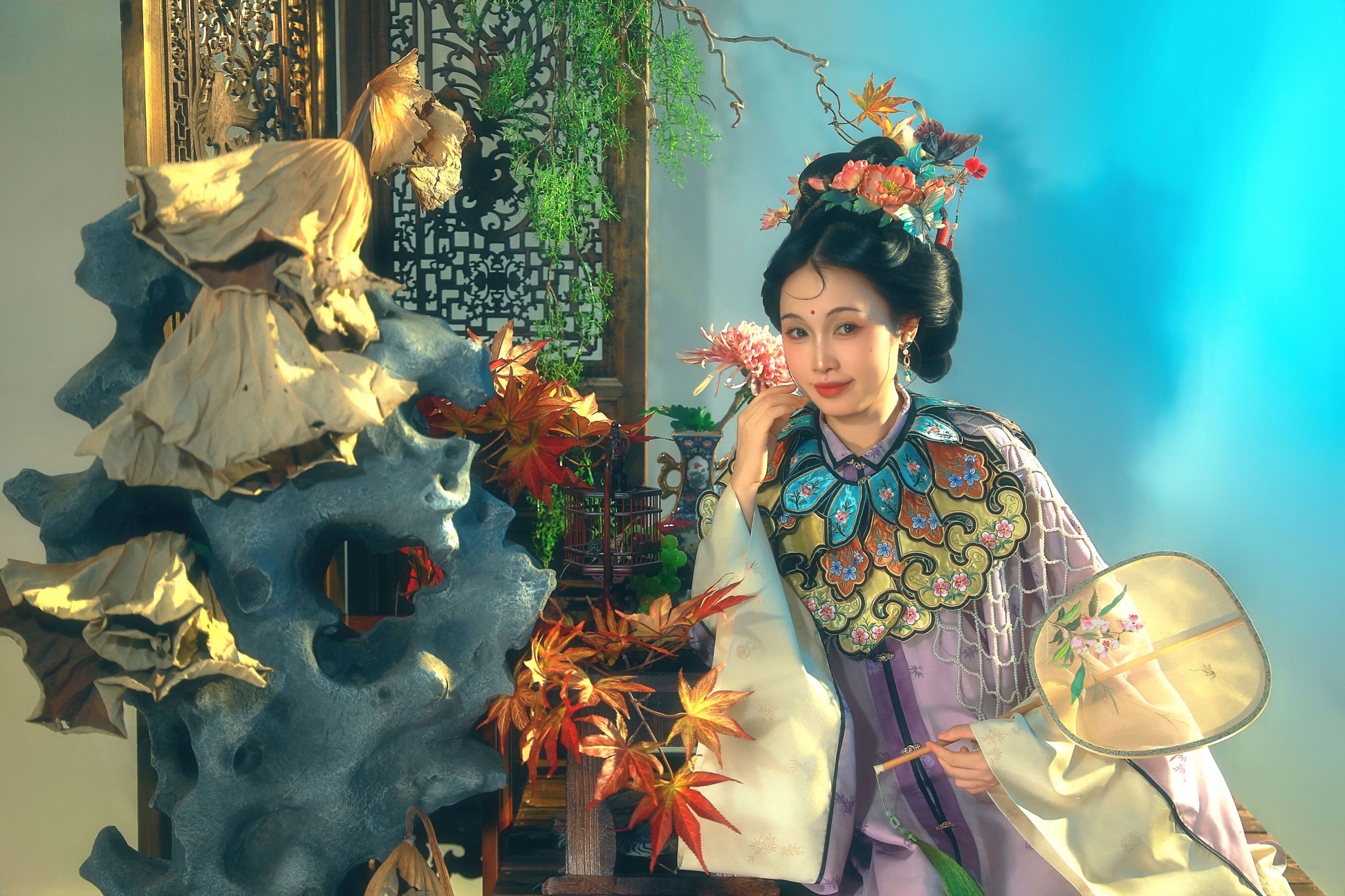 图片[2] - 酸奶加心好好次 - 《清·仕女》[13P] - 机器猫次元 - 机器猫次元