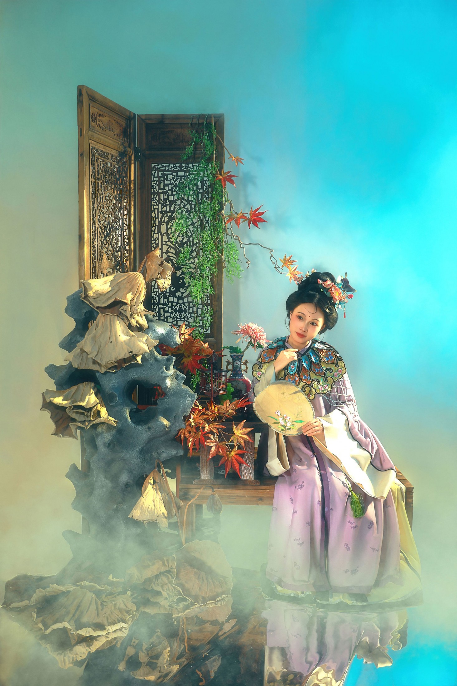 图片[1] - 酸奶加心好好次 - 《清·仕女》[13P] - 机器猫次元 - 机器猫次元