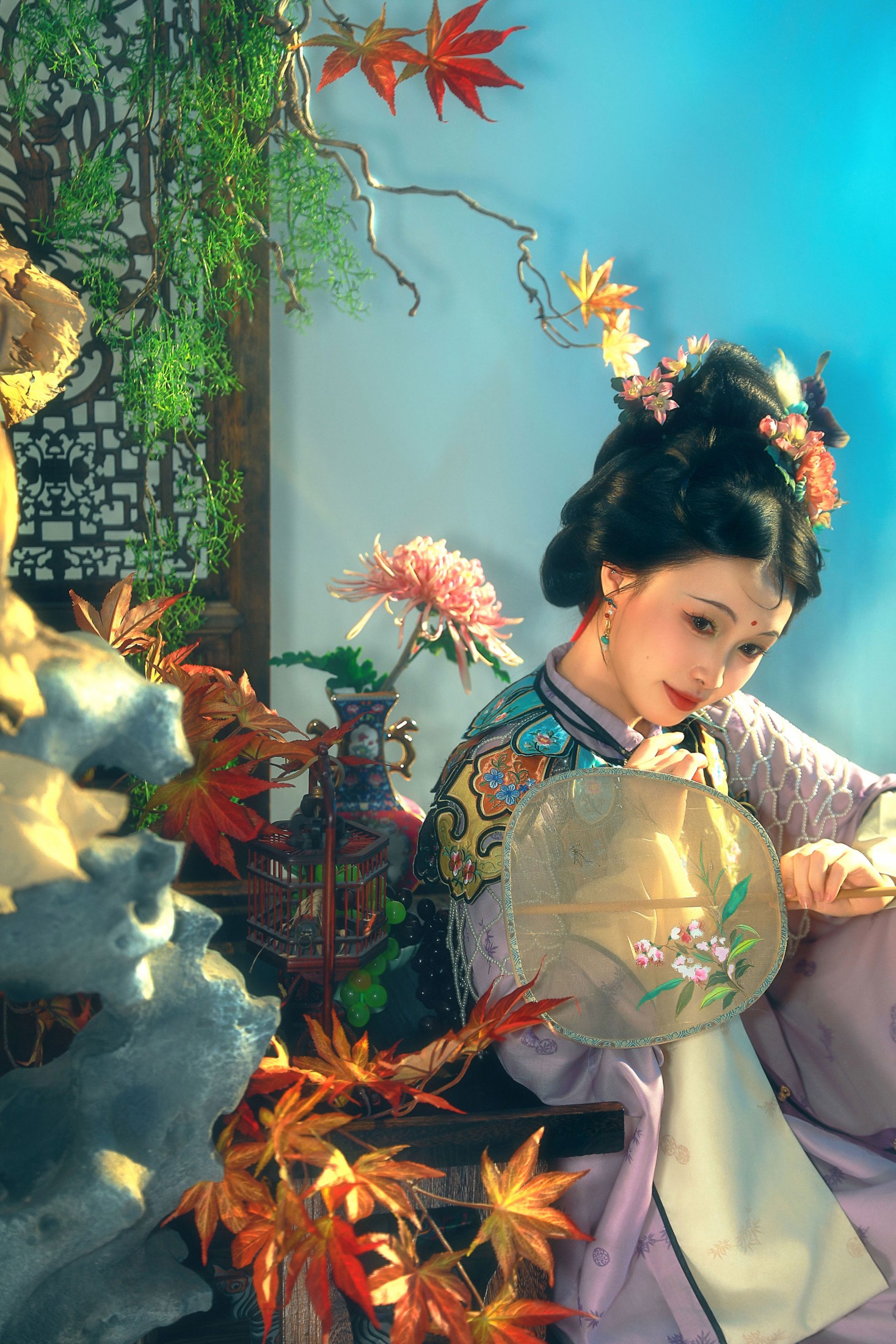 图片[3] - 酸奶加心好好次 - 《清·仕女》[13P] - 机器猫次元 - 机器猫次元