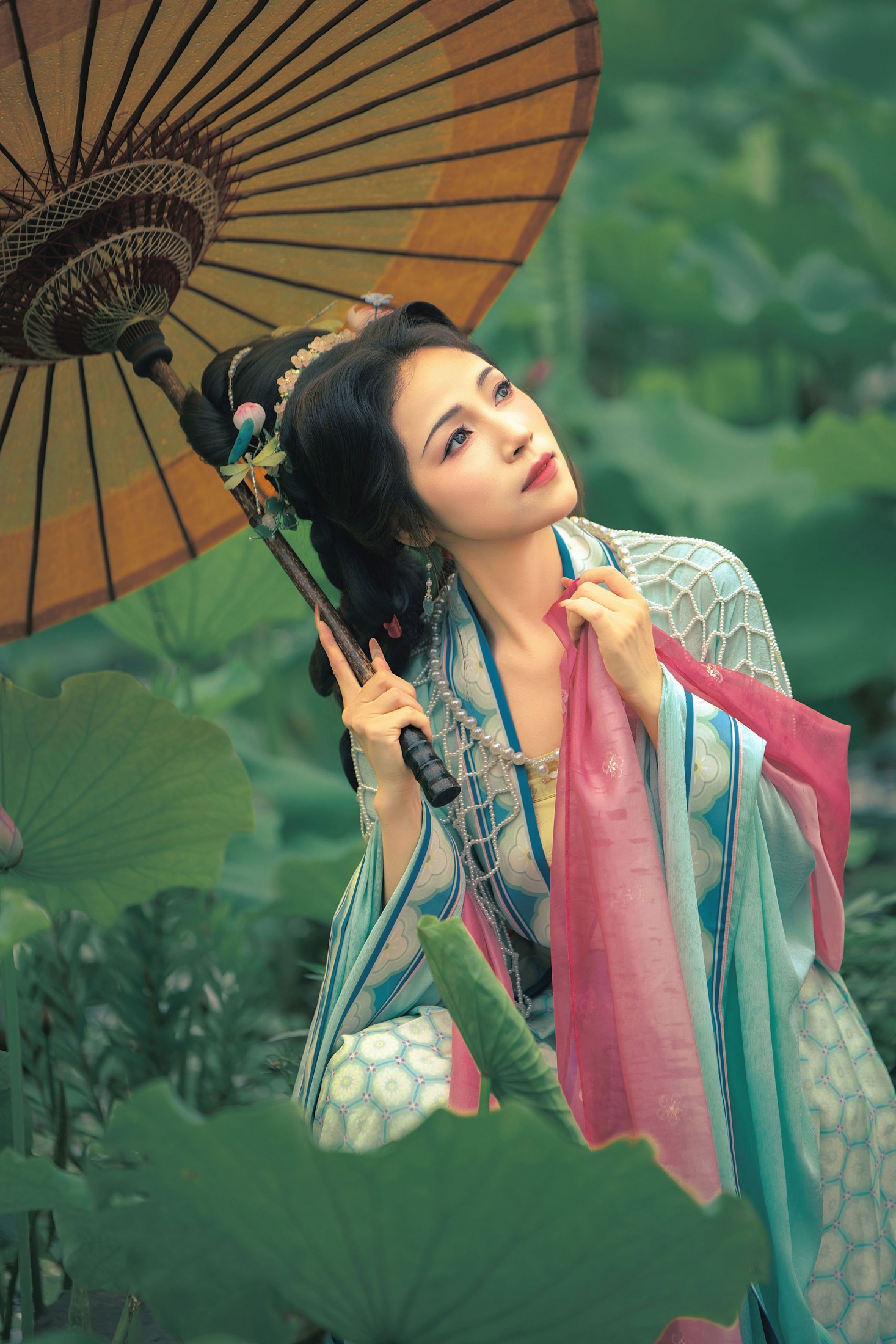 图片[8] - 顾小满 - 《复原仕女图｜荷》[20P] - 机器猫次元 - 机器猫次元