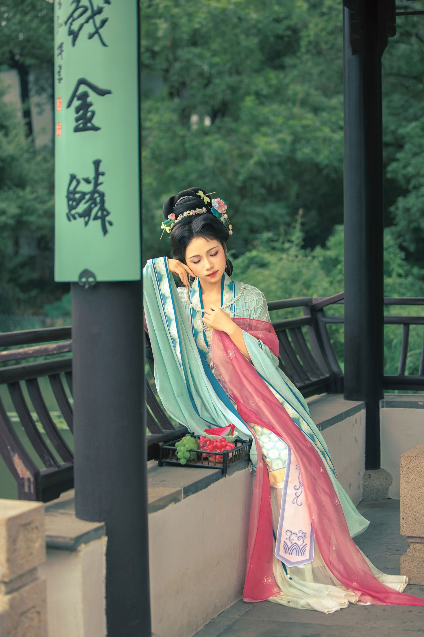 图片[2] - 顾小满 - 《复原仕女图｜荷》[20P] - 机器猫次元 - 机器猫次元