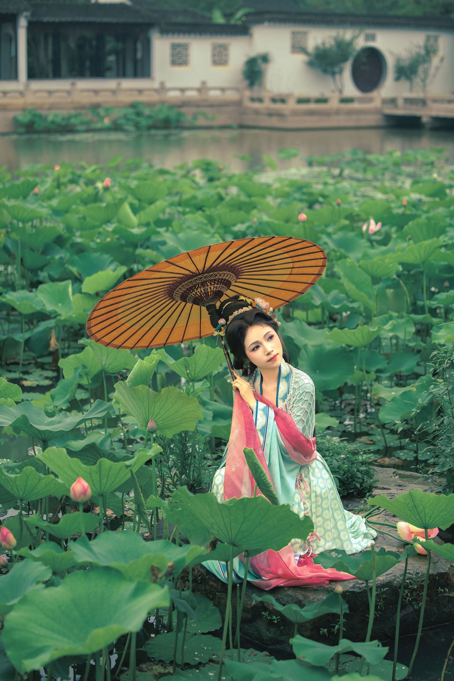 图片[7] - 顾小满 - 《复原仕女图｜荷》[20P] - 机器猫次元 - 机器猫次元