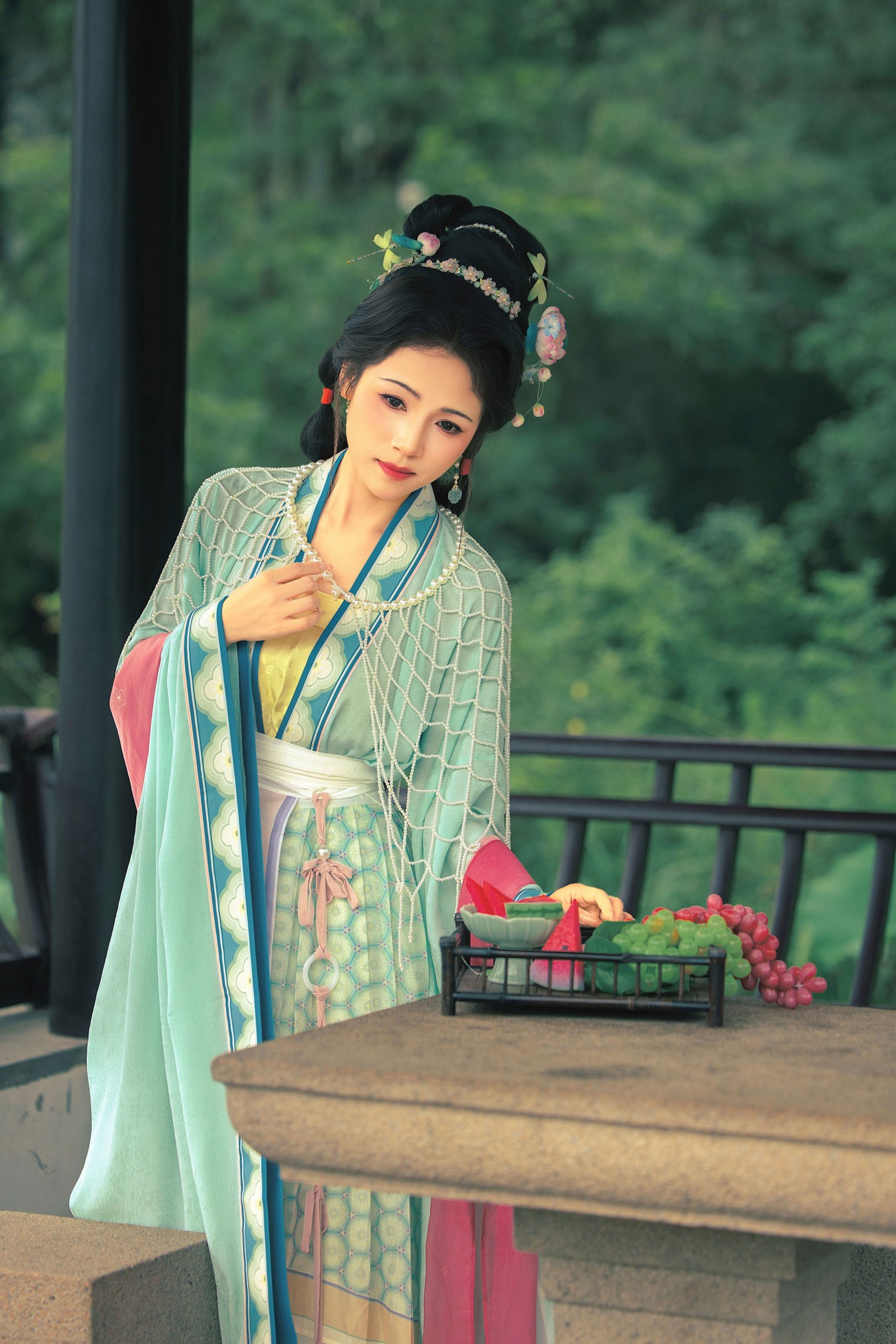 图片[1] - 顾小满 - 《复原仕女图｜荷》[20P] - 机器猫次元 - 机器猫次元