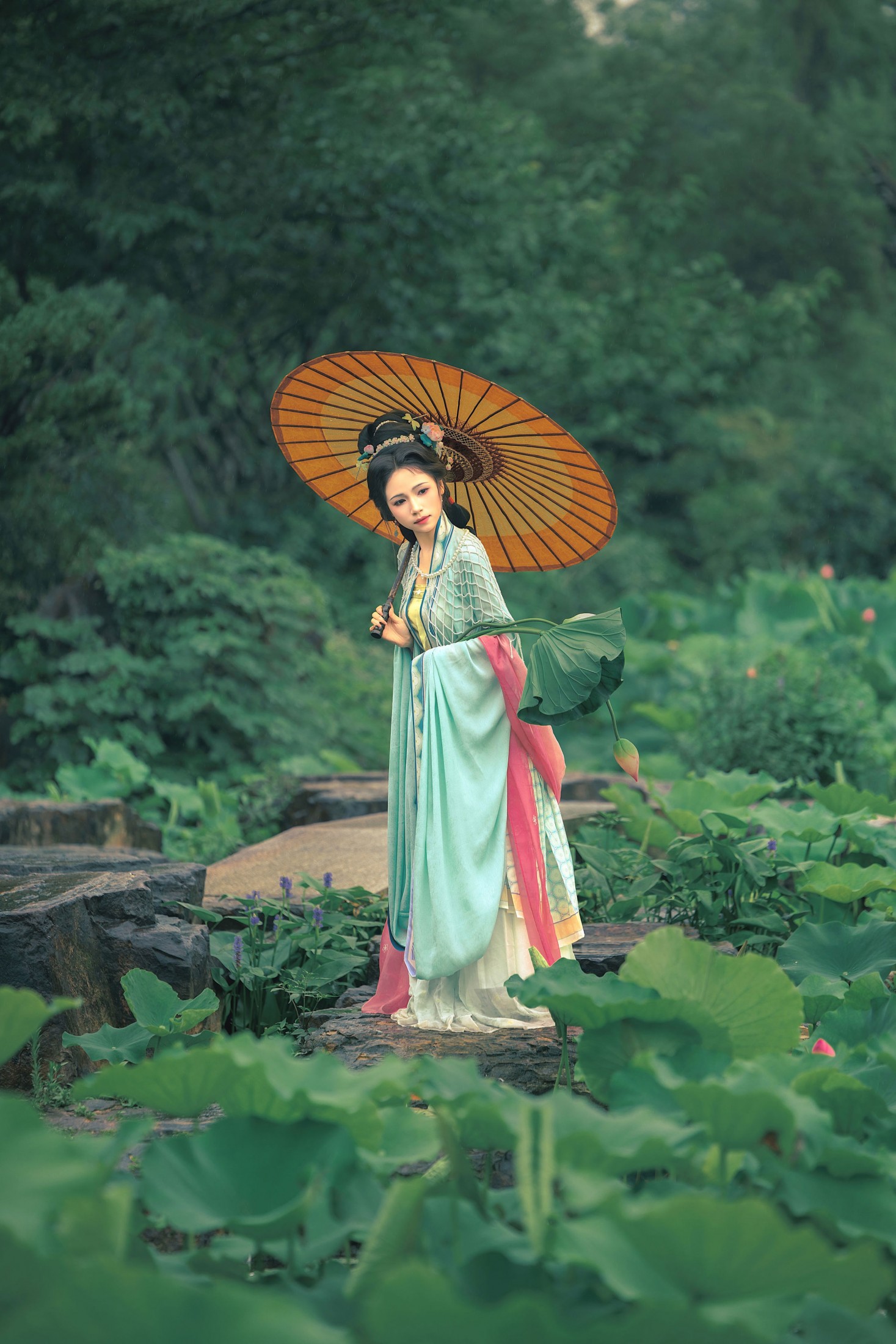 图片[3] - 顾小满 - 《复原仕女图｜荷》[20P] - 机器猫次元 - 机器猫次元