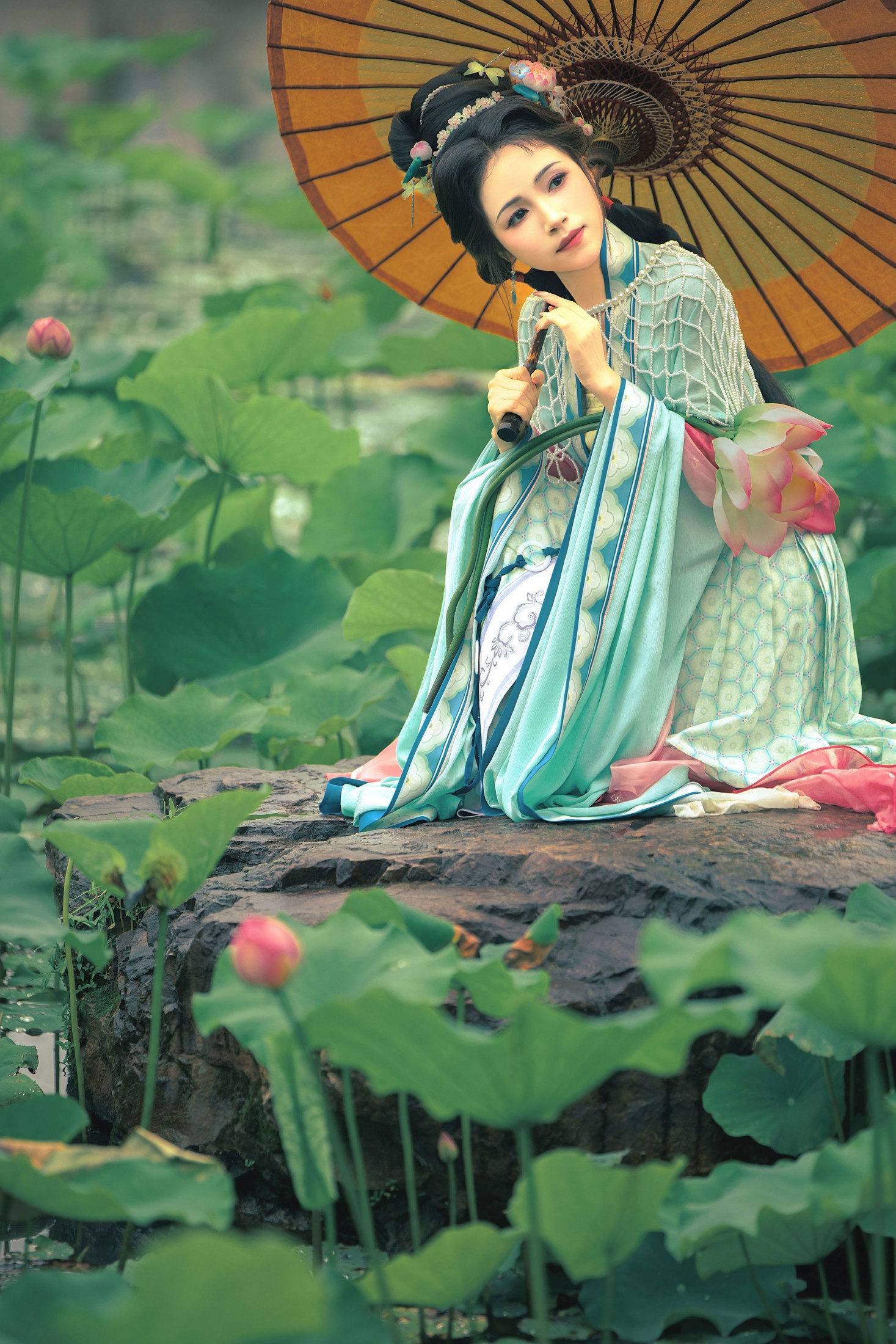 图片[6] - 顾小满 - 《复原仕女图｜荷》[20P] - 机器猫次元 - 机器猫次元