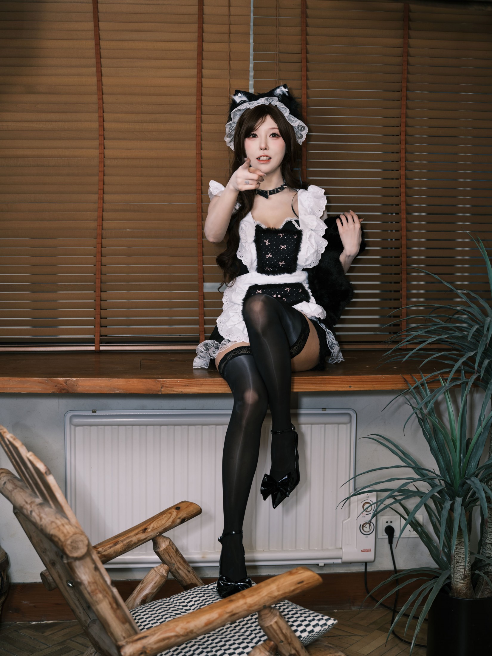 图片[1] - 夏树友人帐 - 《主人不在家顽皮女仆树哥的摸鱼时光》[24P] - 机器猫次元 - 机器猫次元