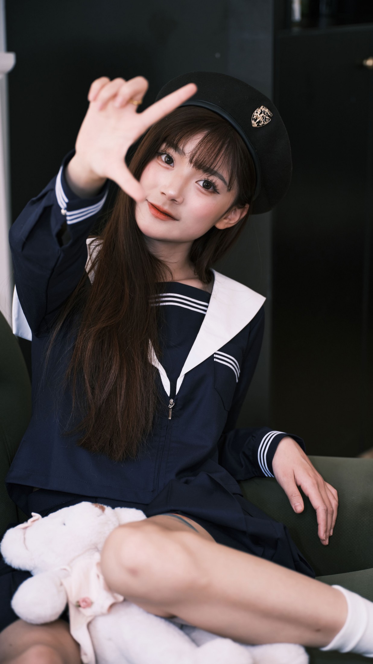 图片[3] - 小山早见 - 《水手服少女与小熊娃娃的午后》[20P] - 机器猫次元 - 机器猫次元