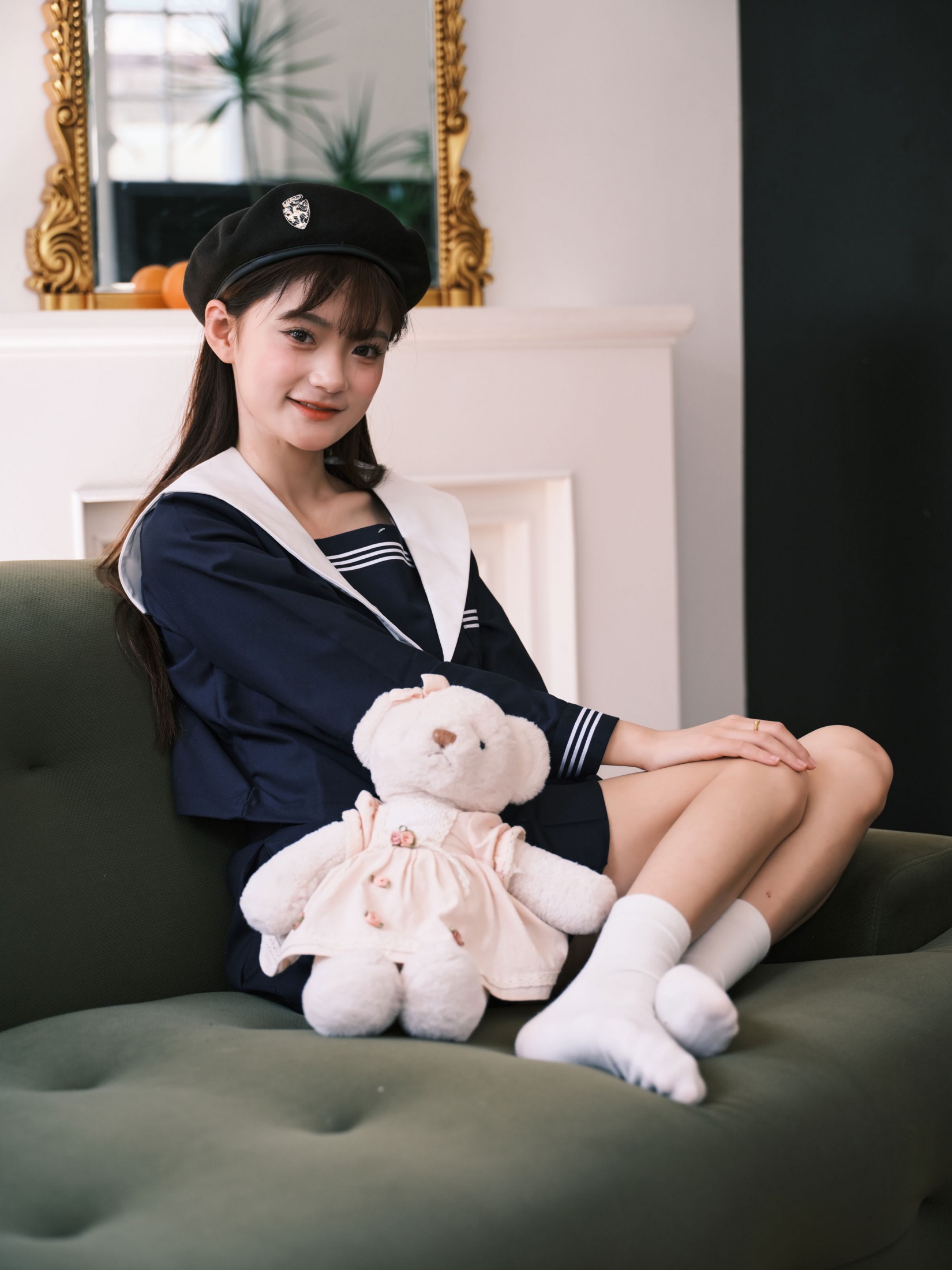 图片[8] - 小山早见 - 《水手服少女与小熊娃娃的午后》[20P] - 机器猫次元 - 机器猫次元