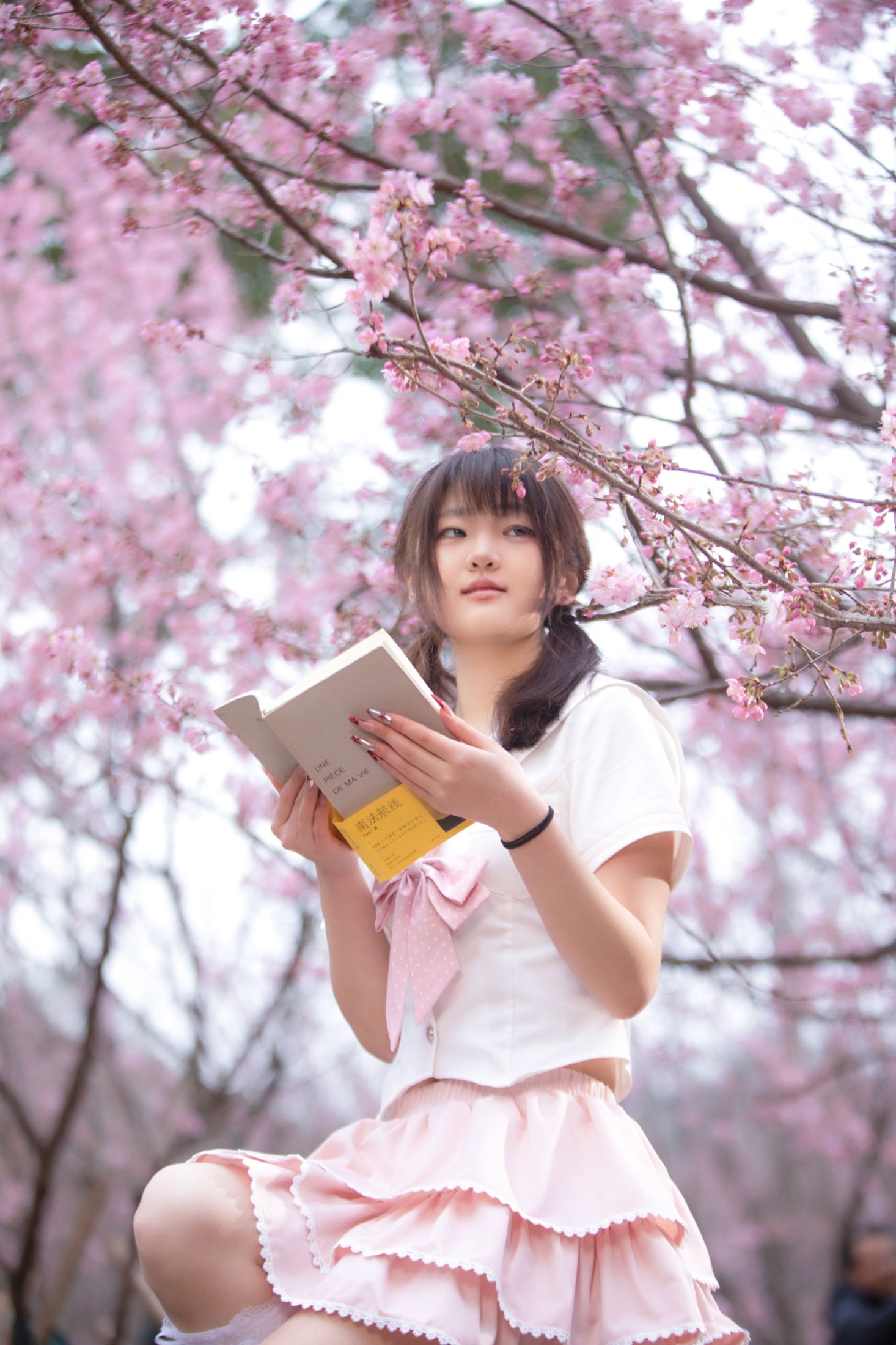 图片[3] - 西西 - 《樱花与少女》[10P] - 机器猫次元 - 机器猫次元
