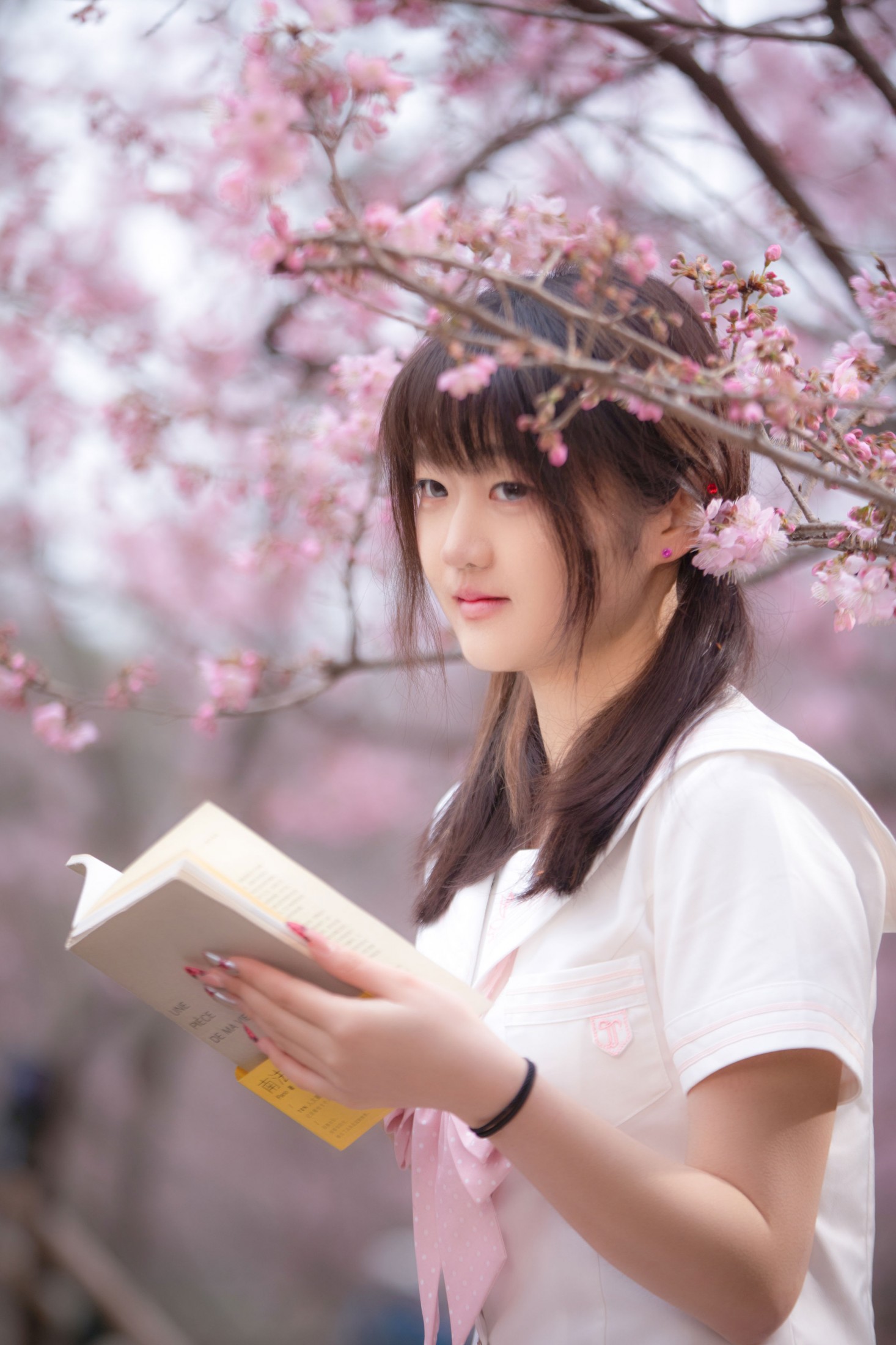 图片[2] - 西西 - 《樱花与少女》[10P] - 机器猫次元 - 机器猫次元